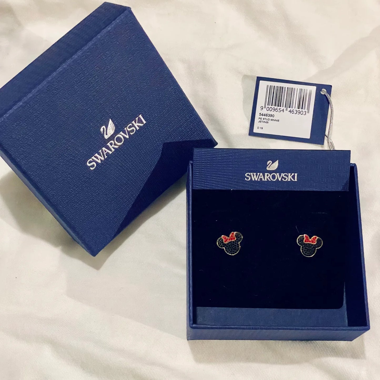 Swarovski Pe Stud Minnie Earring