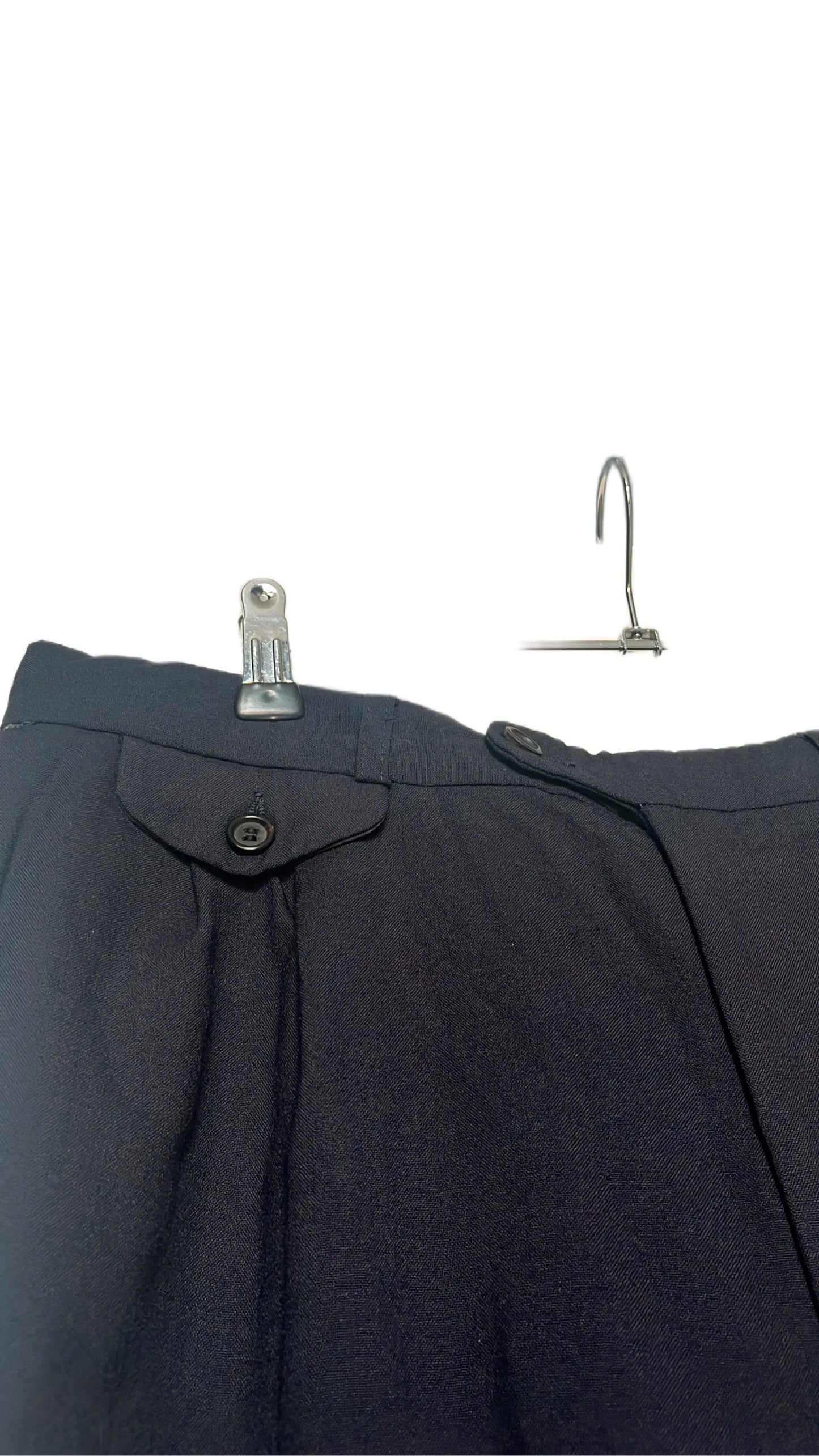 Burberry-ullkostymbyxor