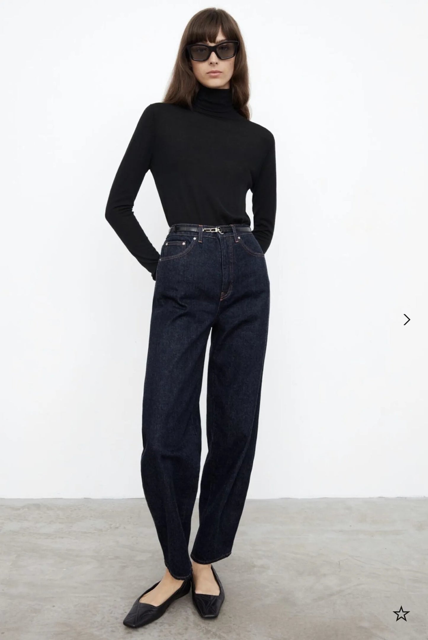 Toteme Barrel Leg Denim Jeans