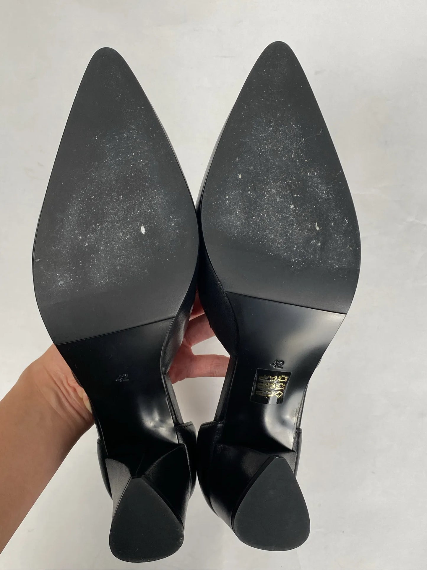 Blankens The Riverside Black Leather Heels