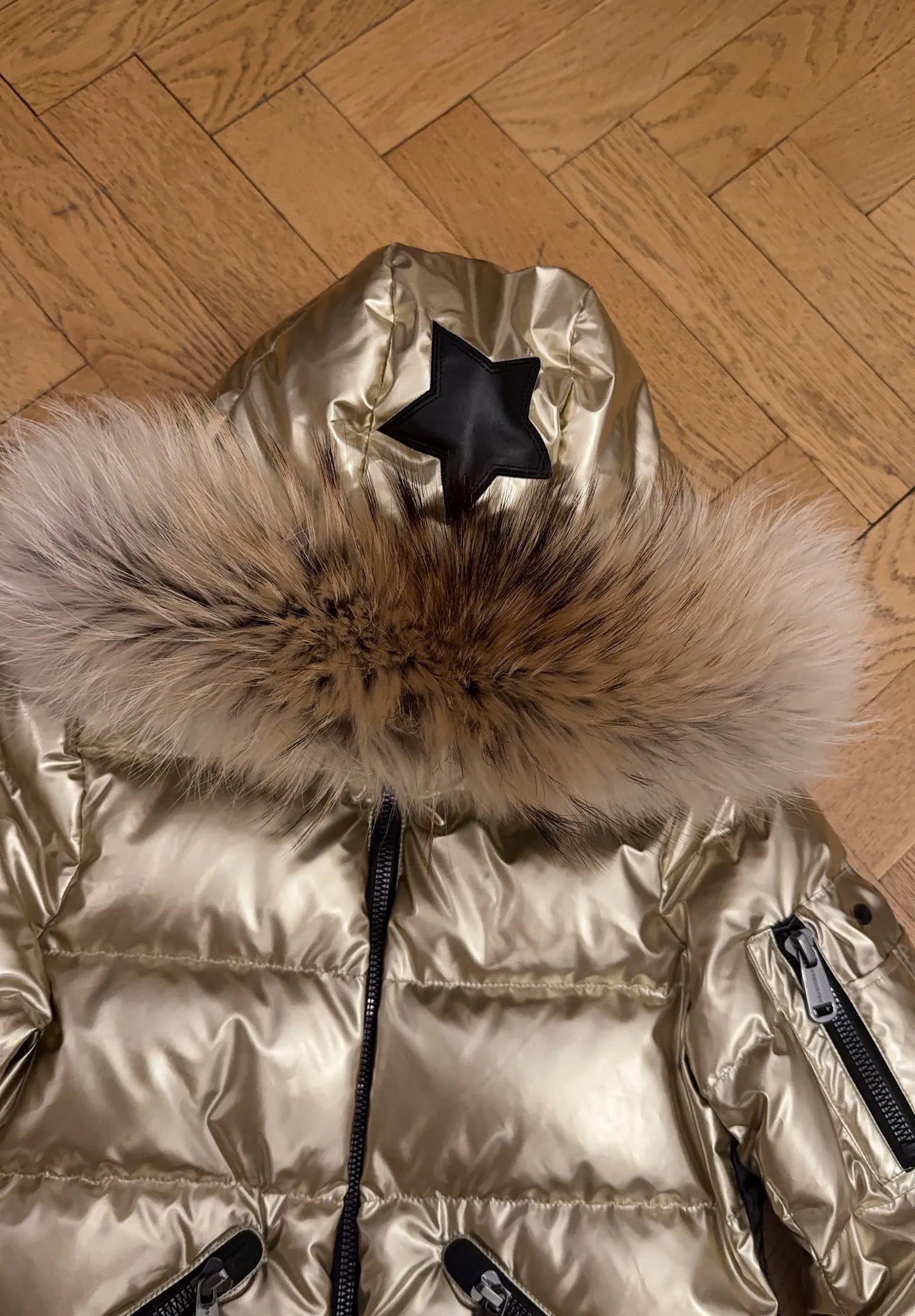 Goldbergh Aura Fur Puffer jacket