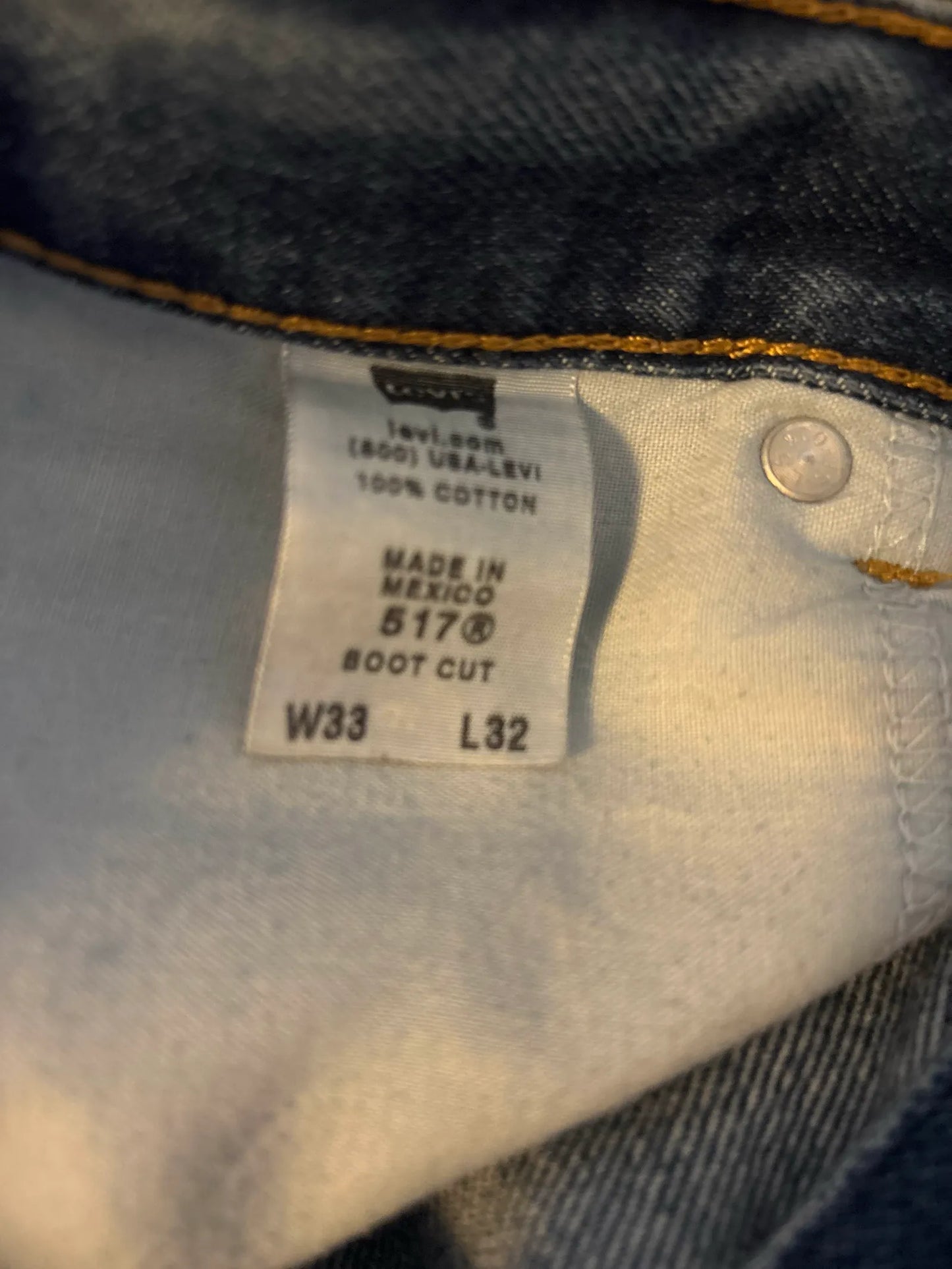Levi's Cut Jeans