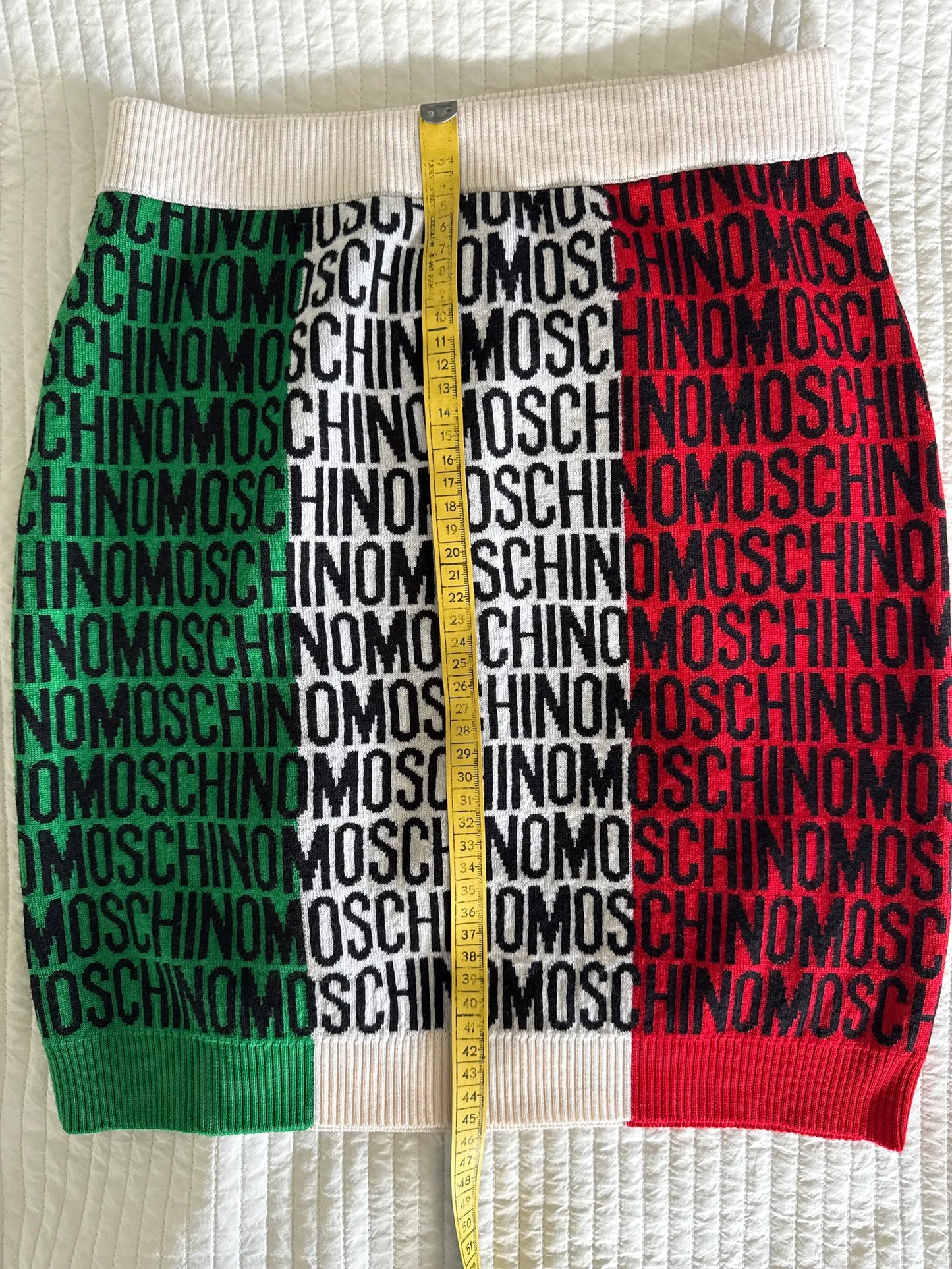 Moschino Print Skirt