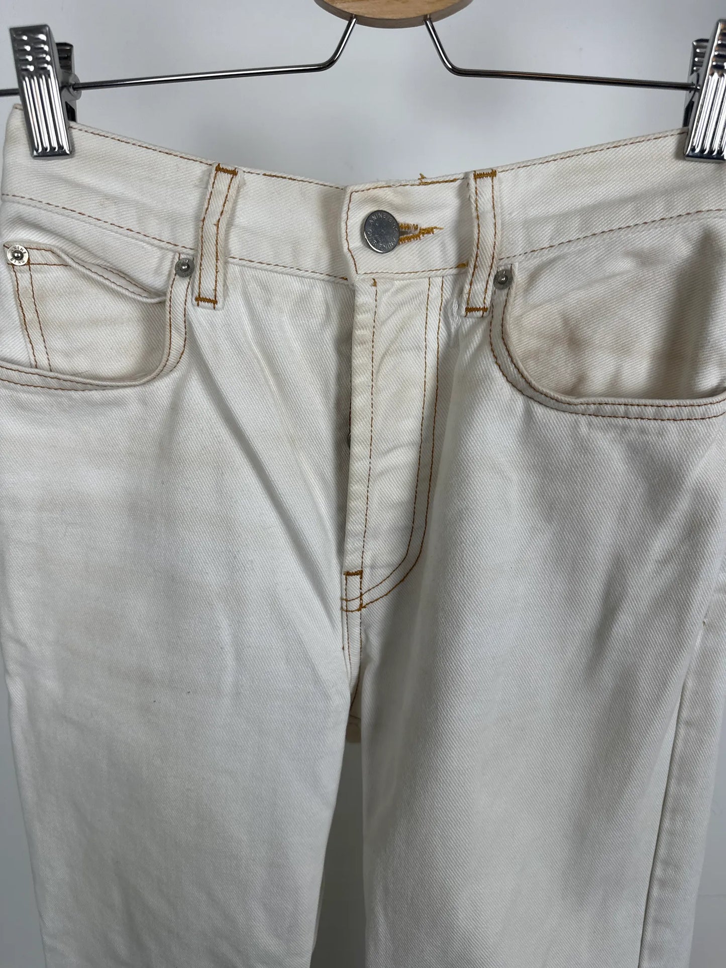 Anine Bing Constrast Stitch Jeans