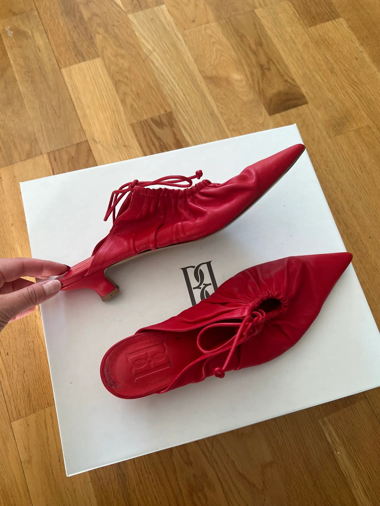 By Malene Birger Masey Leather Heels