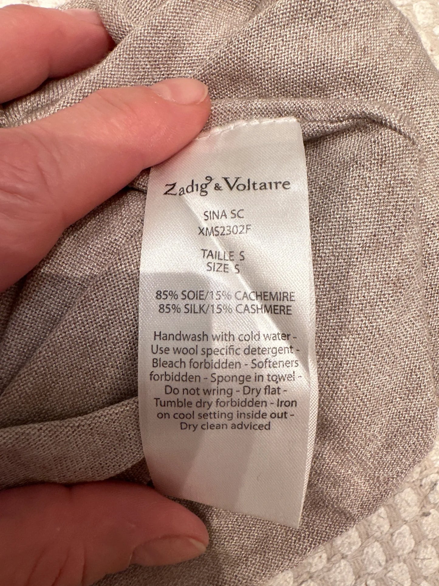 Zadig & Voltaire-sidentröja