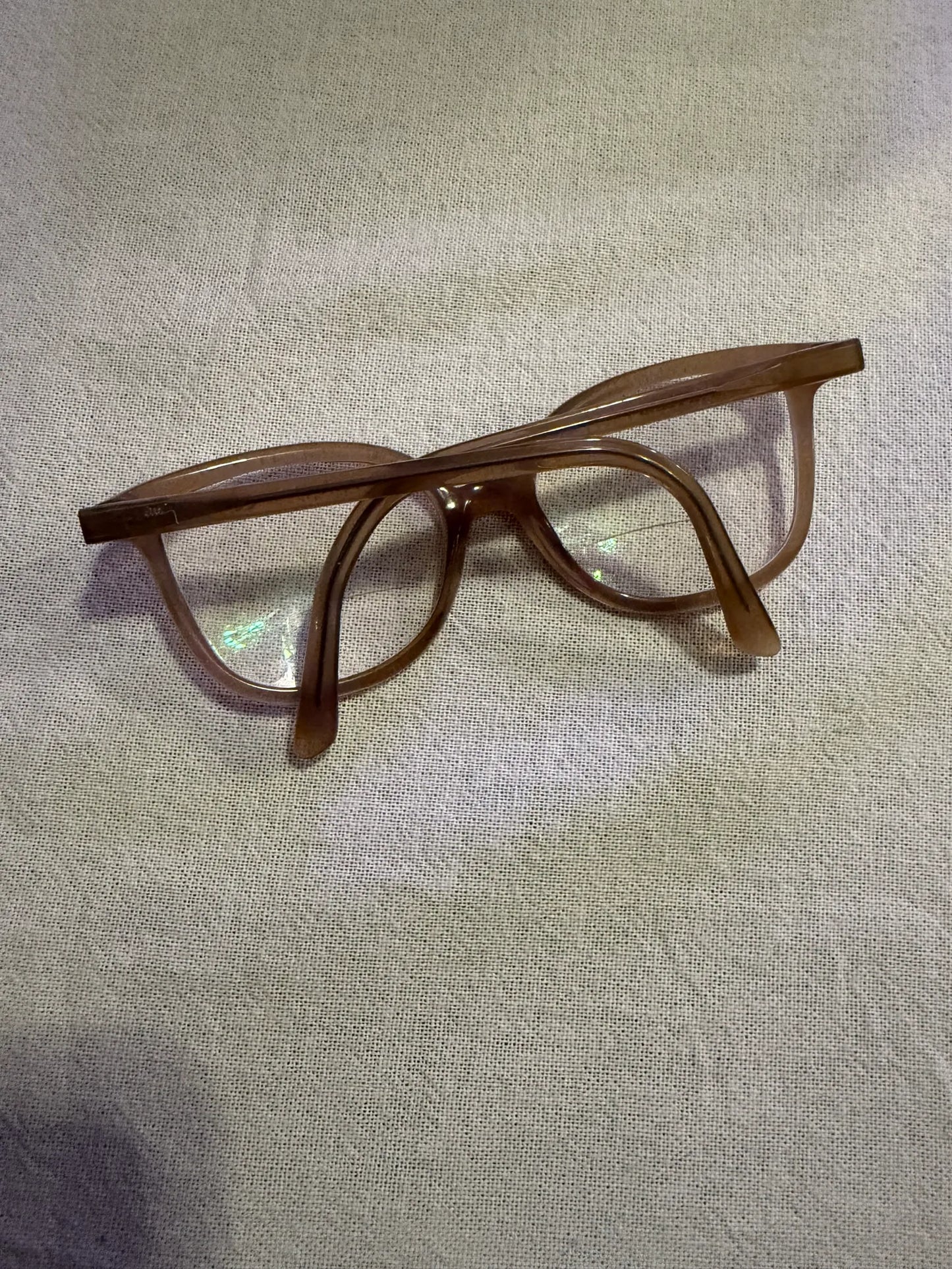 Efva Attling Dorothy Light Brown Glasses