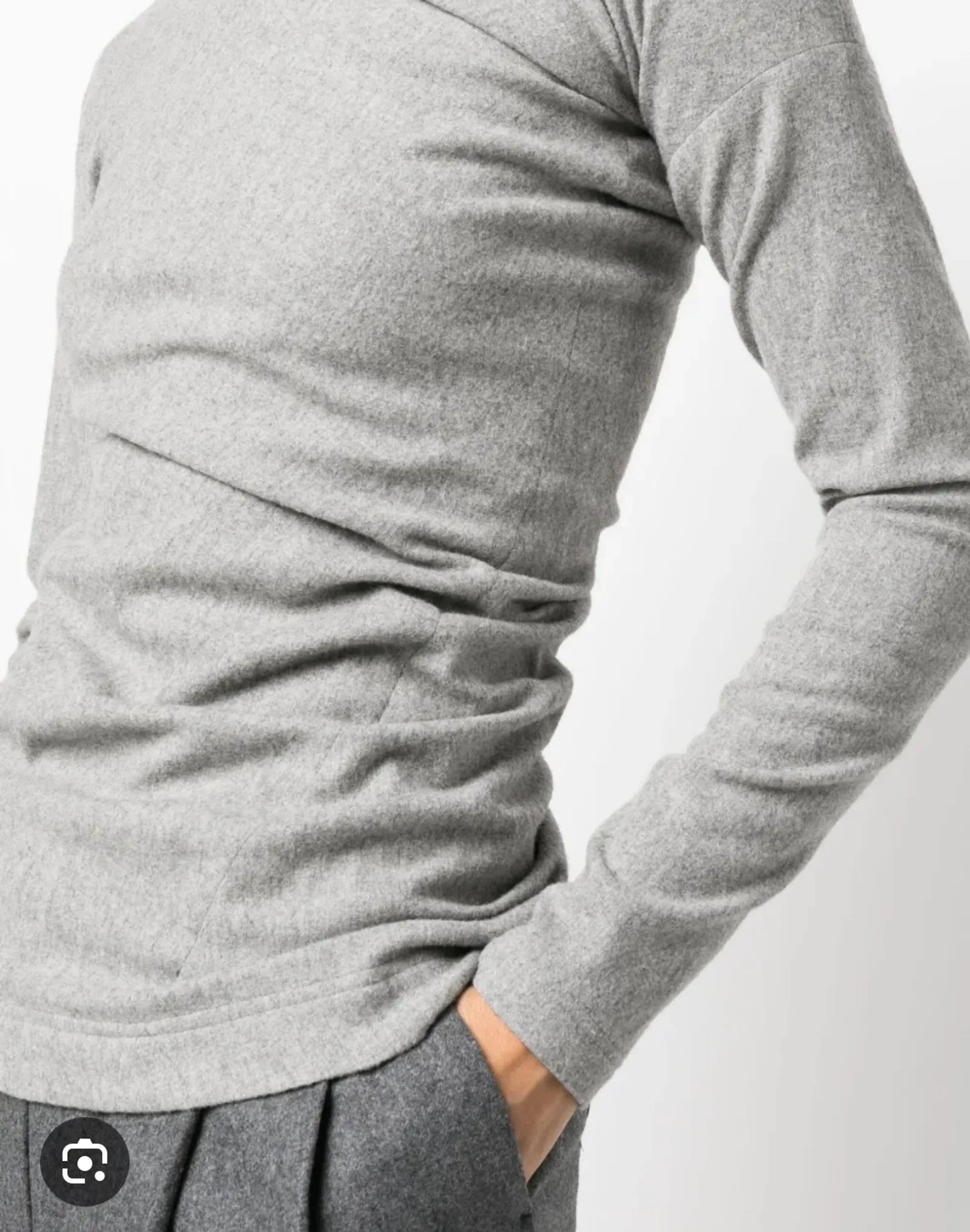 Toteme Twisted Flannel Sweater