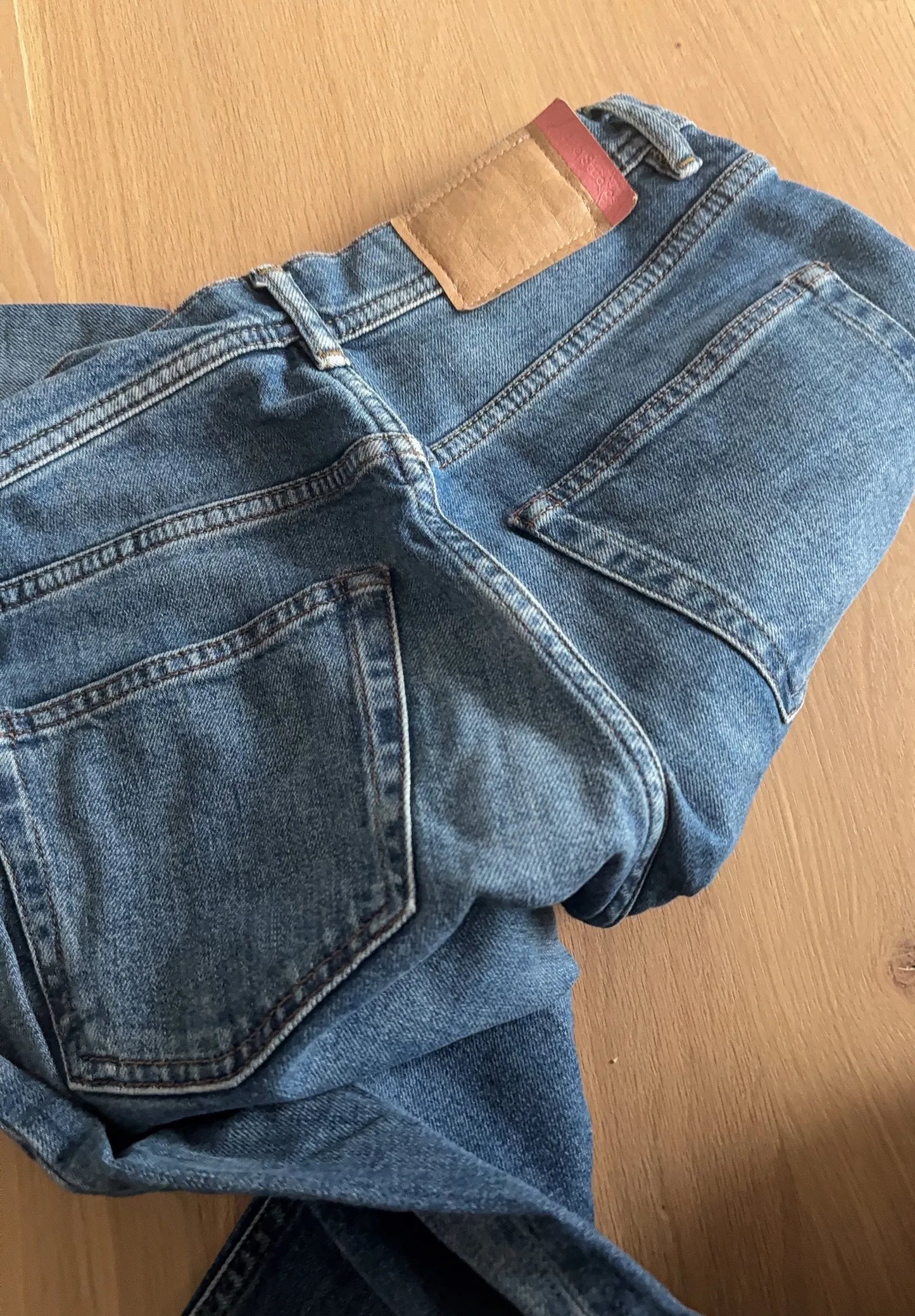 Acne Studios Melk Mid Blue Jeans