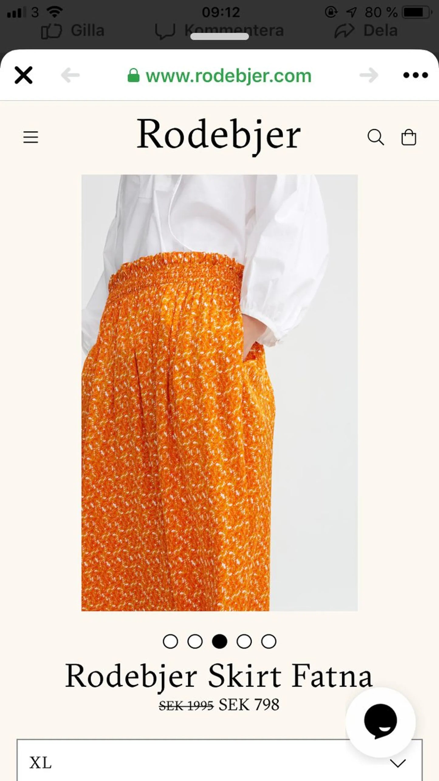 Rodebjer Fatna Skirt