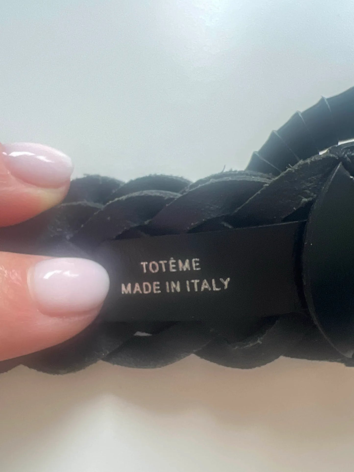 Toteme Braided Leather Belt