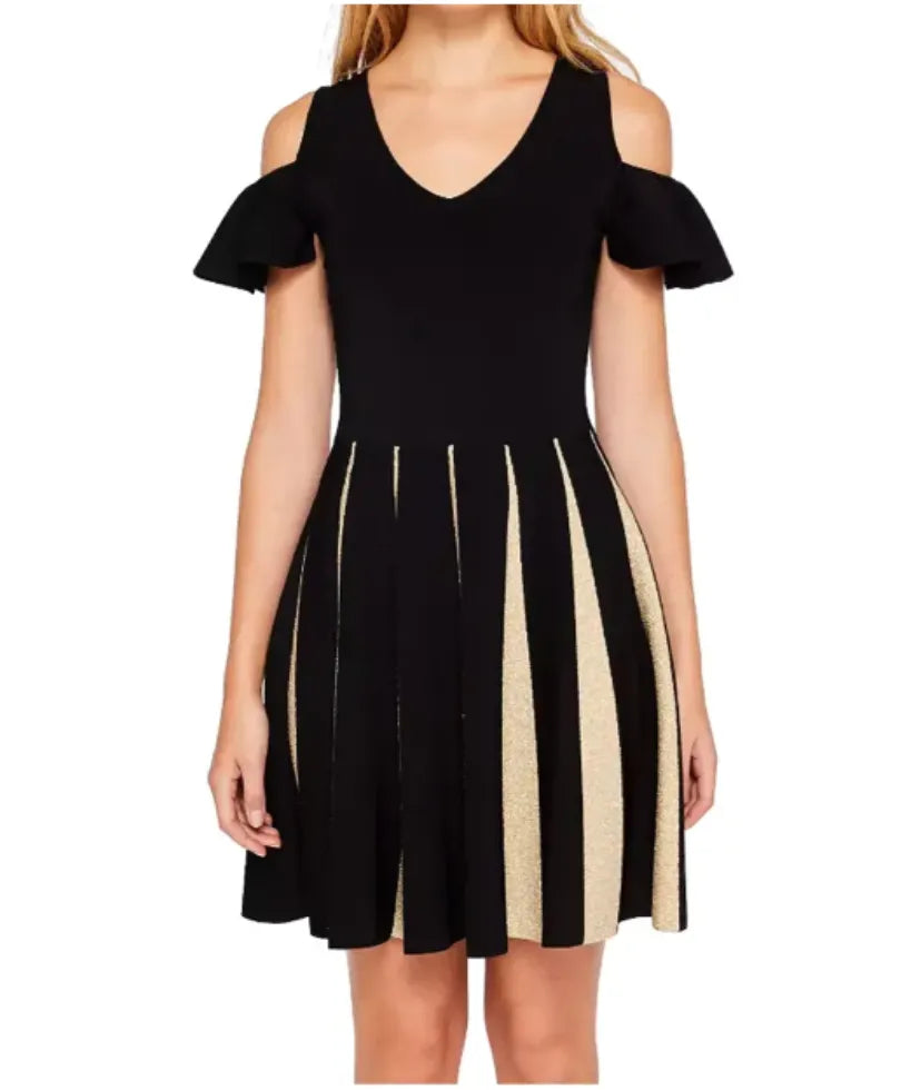 Ted baker london on sale cold shoulder skater dress