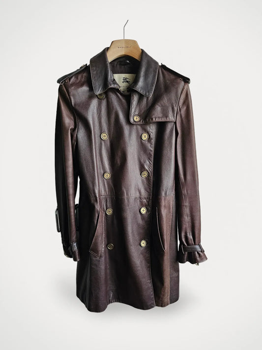 Burberry-skinntrenchcoat