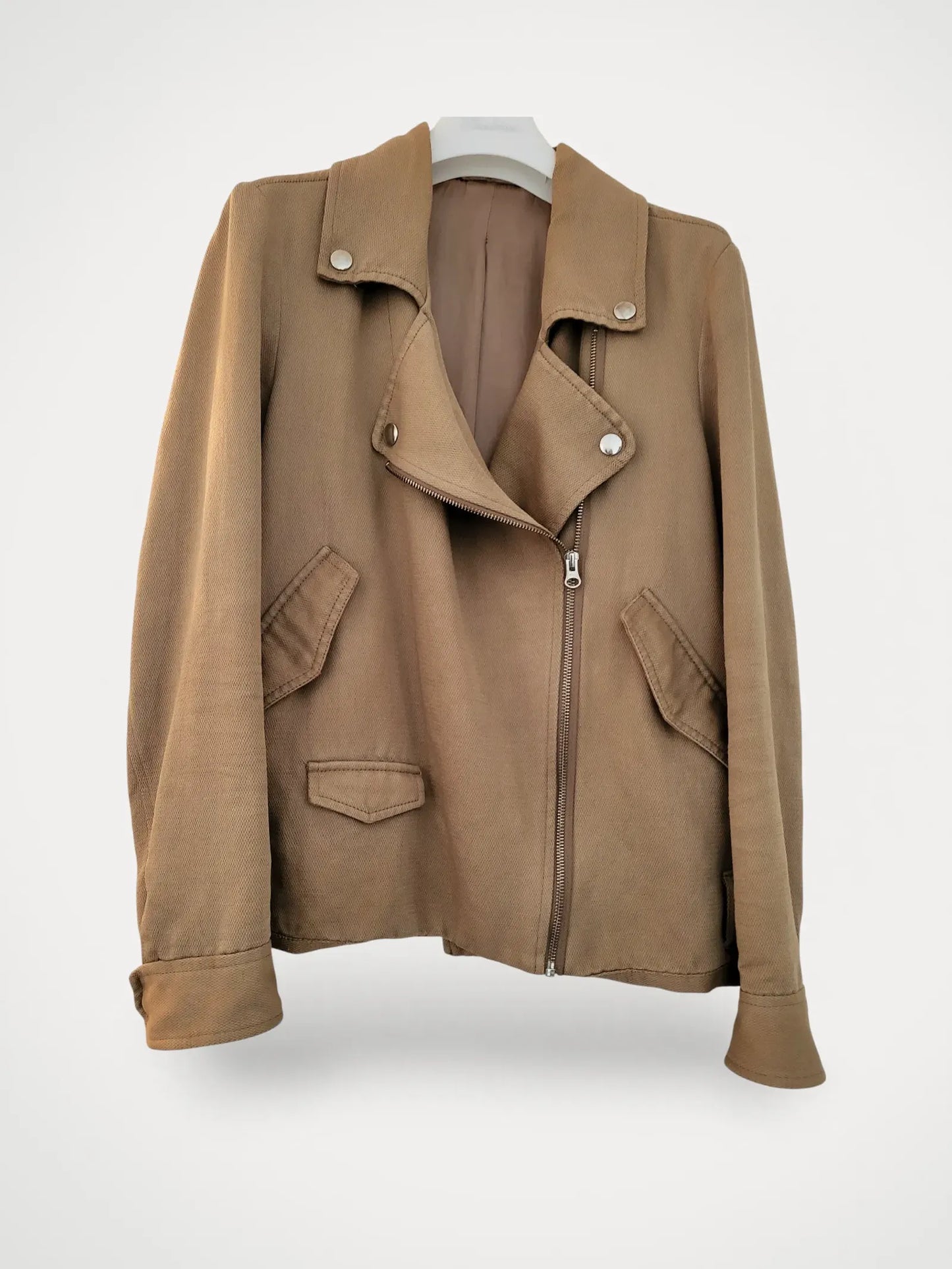 Filippa K Tony Linen Biker-linnejacka