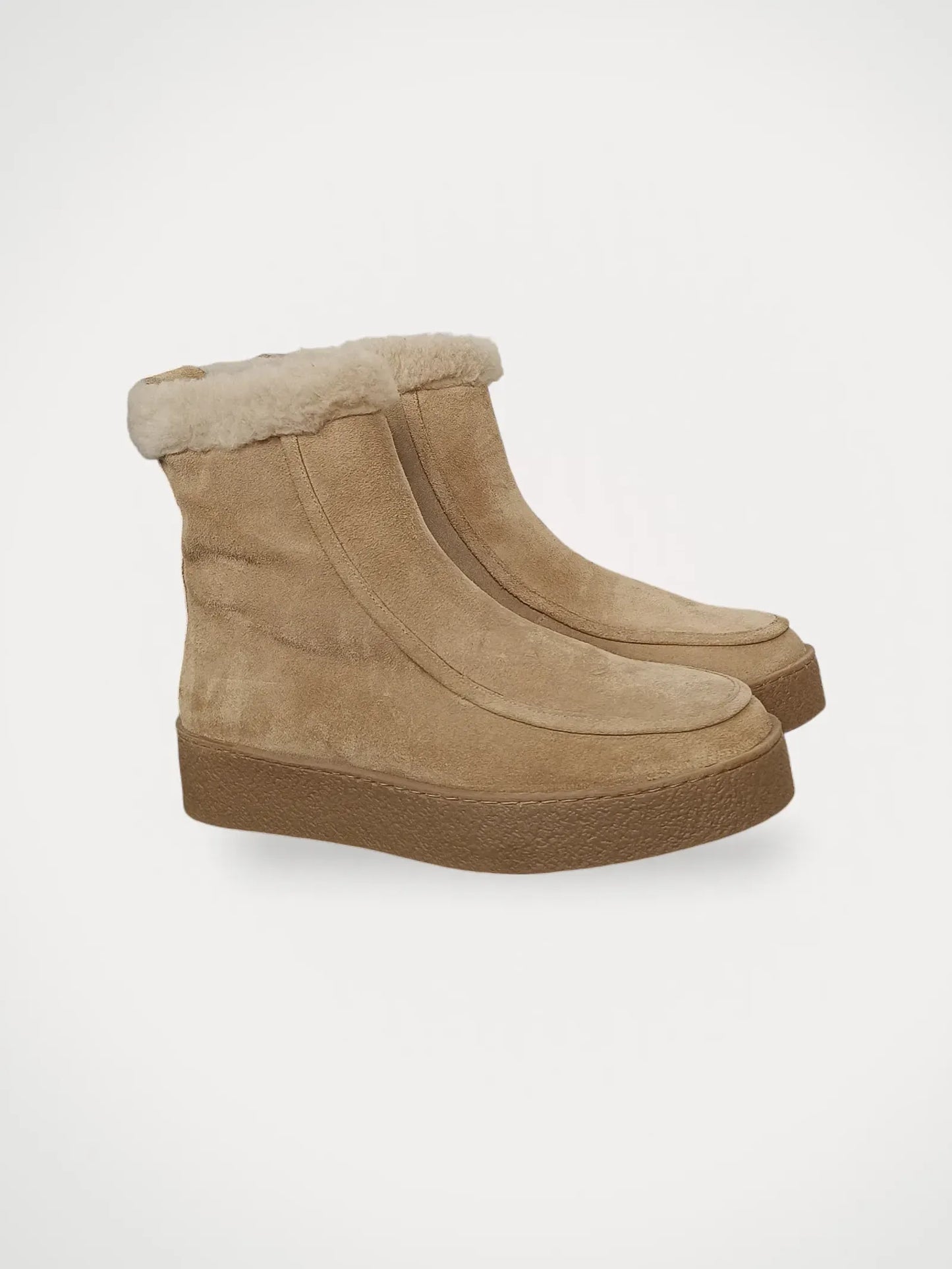 Flattered Simone Suede Sand-boots NWOT