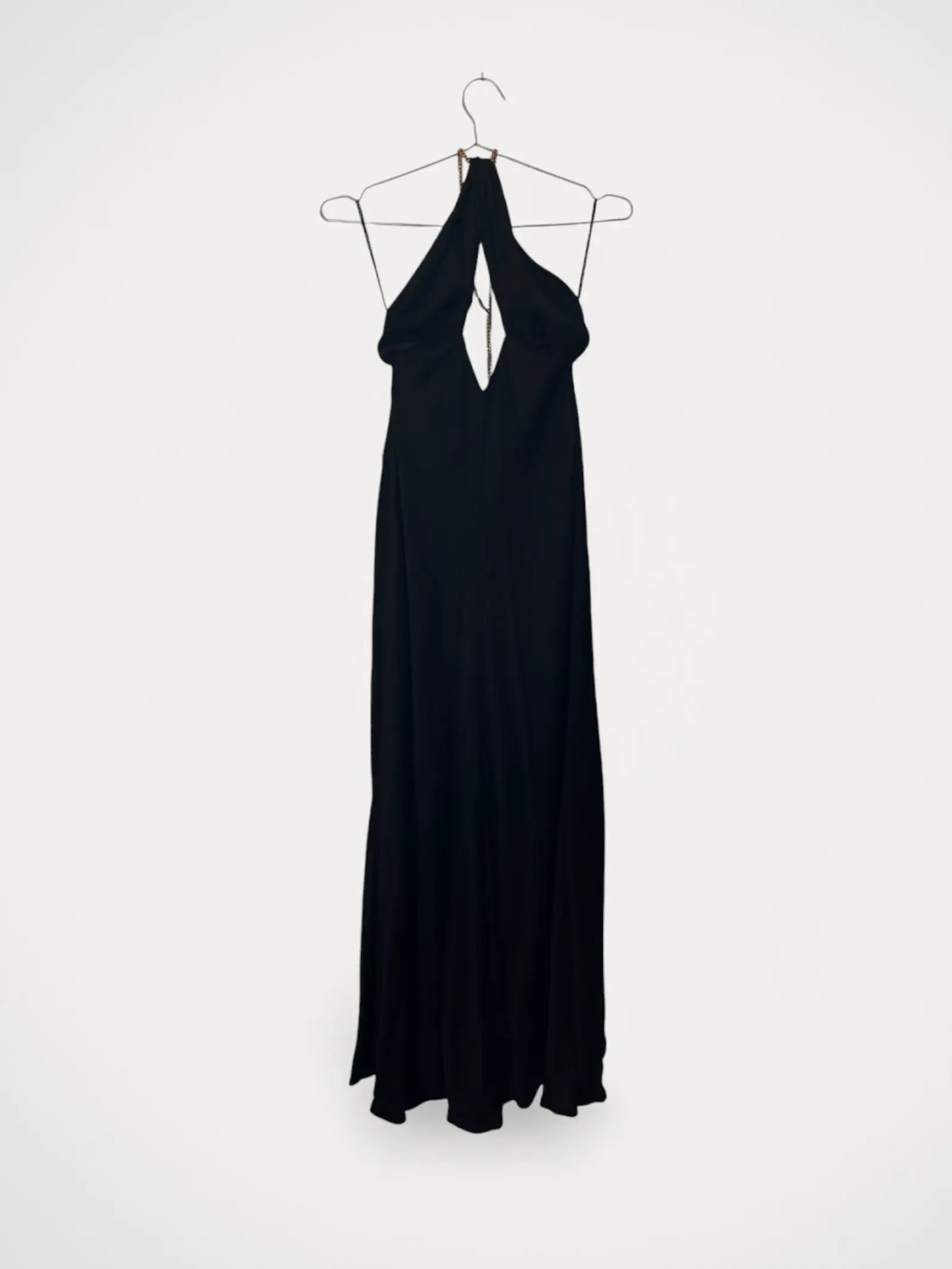 Shona Joy Lydie Chain Halter Maxi-klänning NWOT