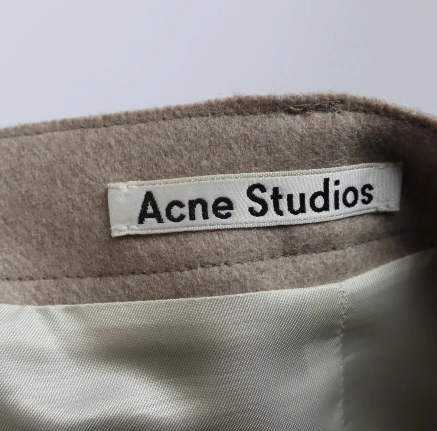 Acne Studios Glide Paw14 Skirt