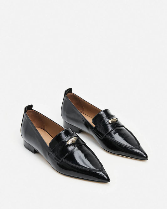 Flattered Penelope Patent Leather-skinnloafers