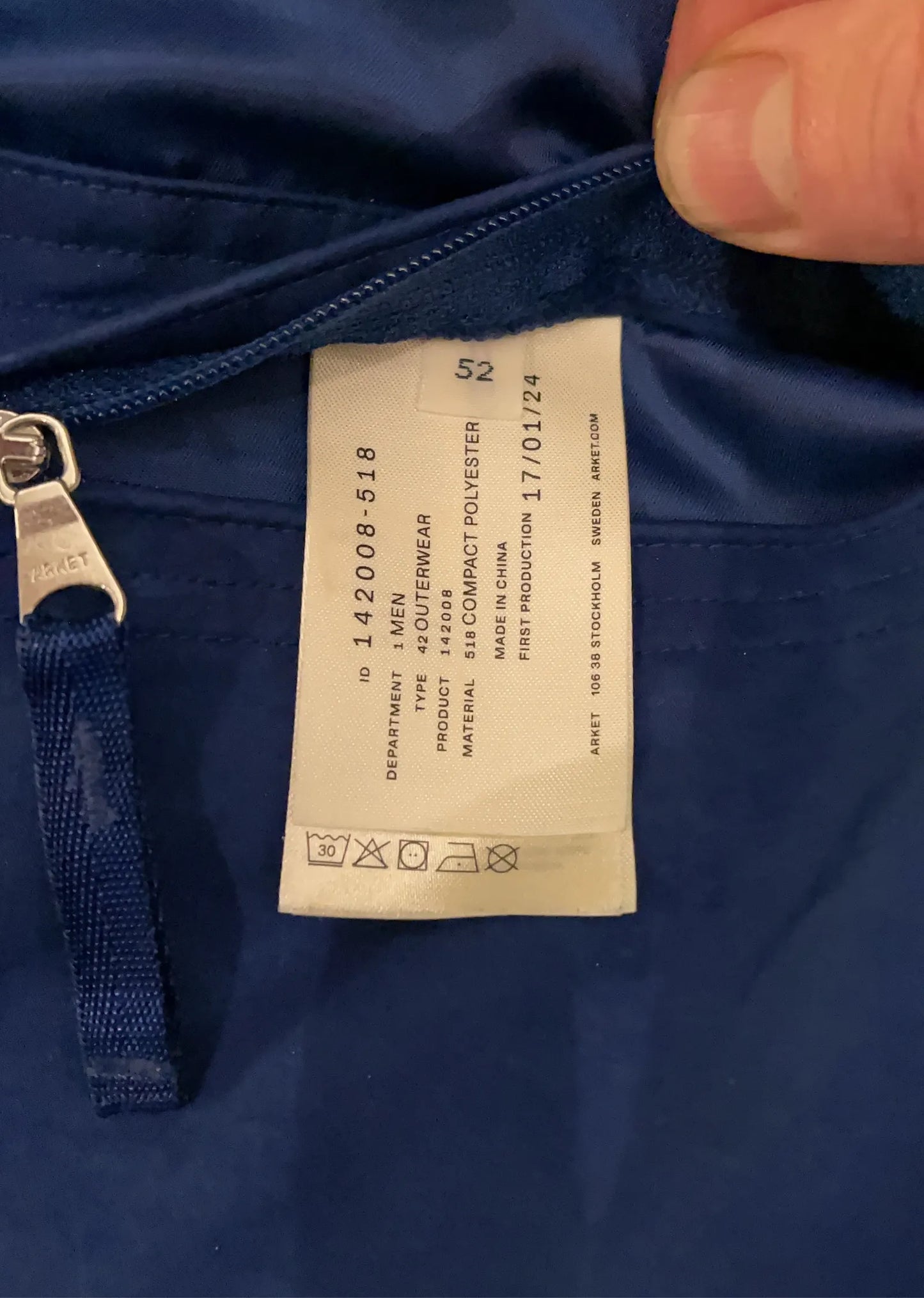 Arket Fish Tail Jacket