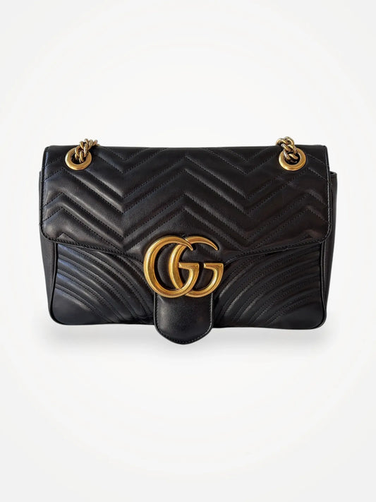GG Marmont Flap Large Handbag