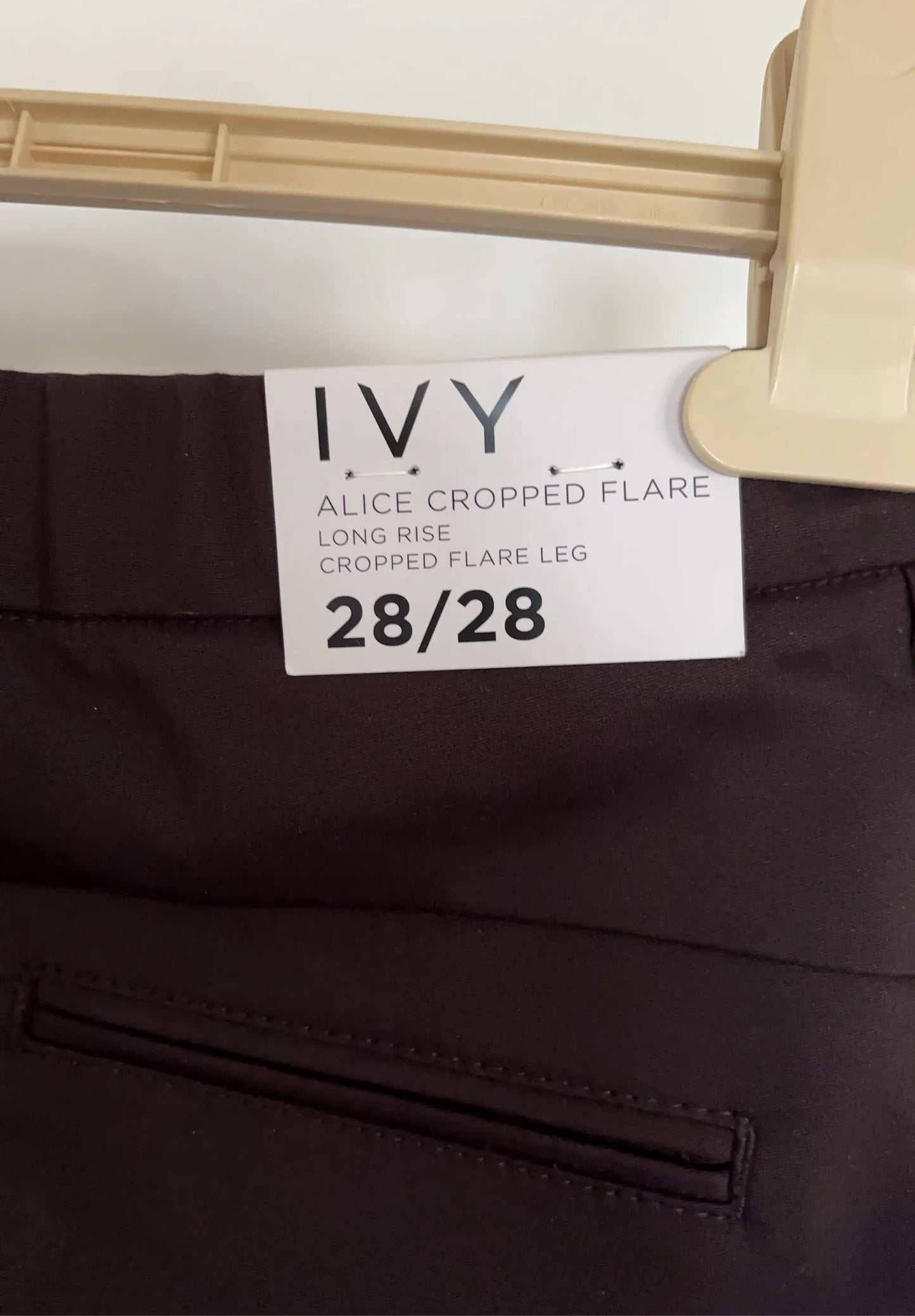 Ivy & Oak Alice Cropped Flare Suit Trousers