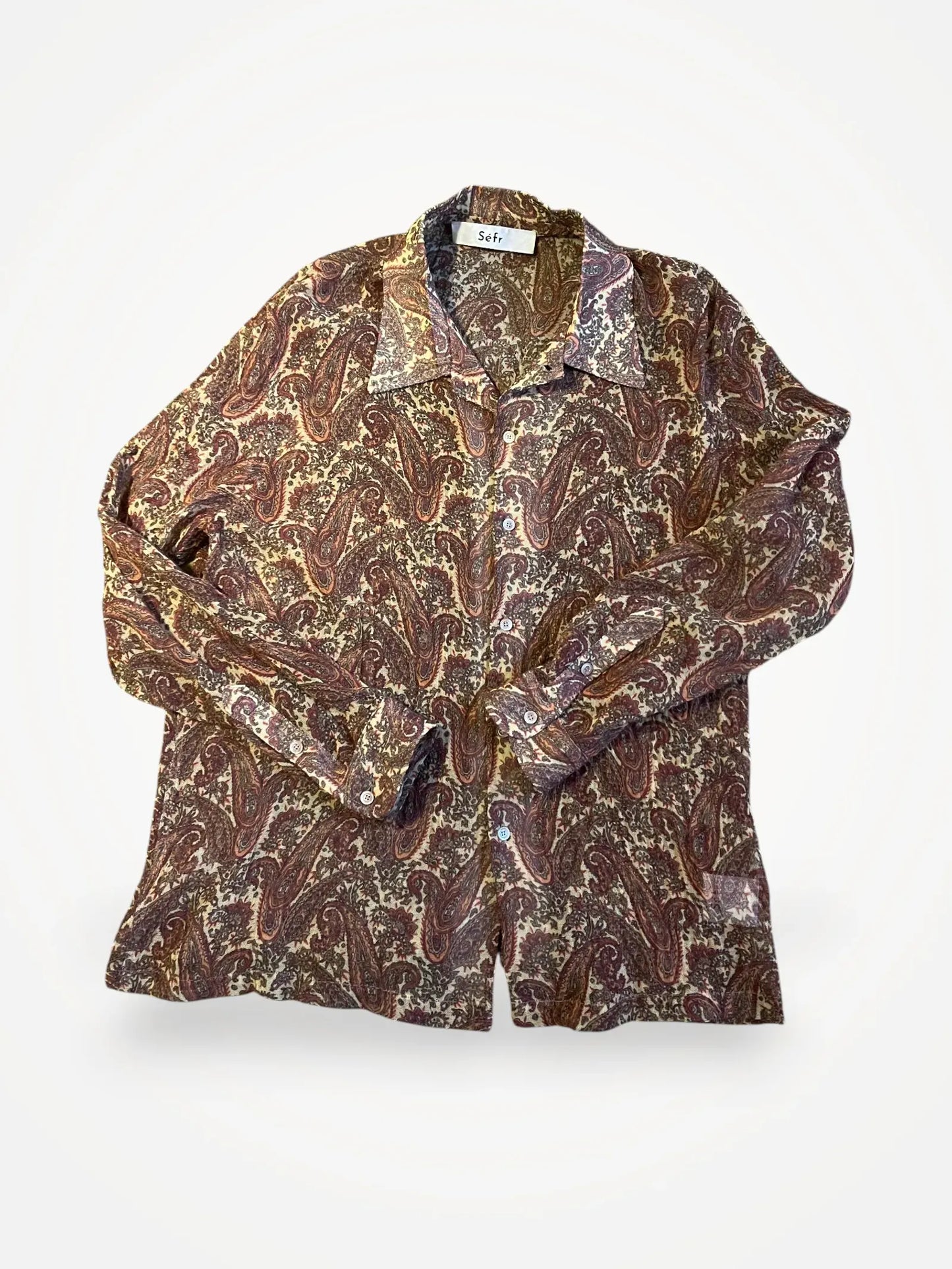 Séfr Jagou Paisley Shirt