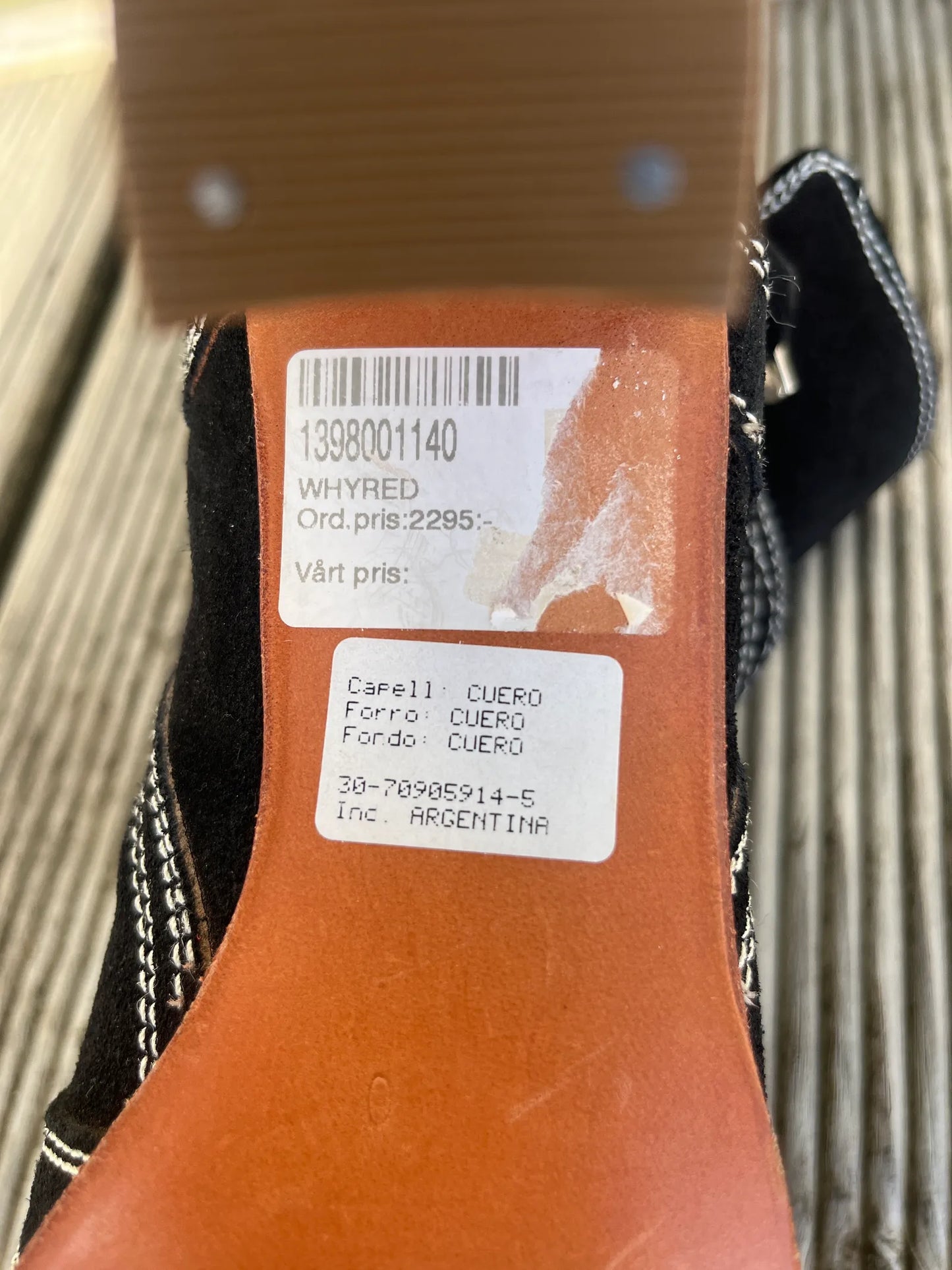 Whyred-boots NWT