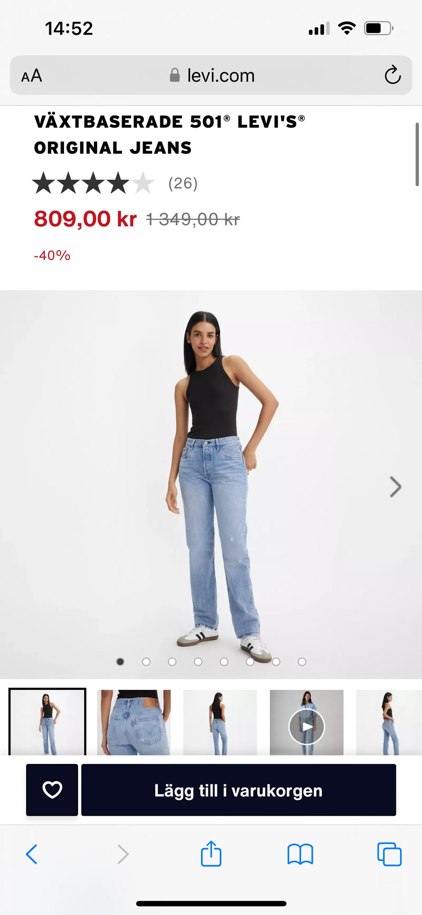 Levi's 501 Ct-jeans