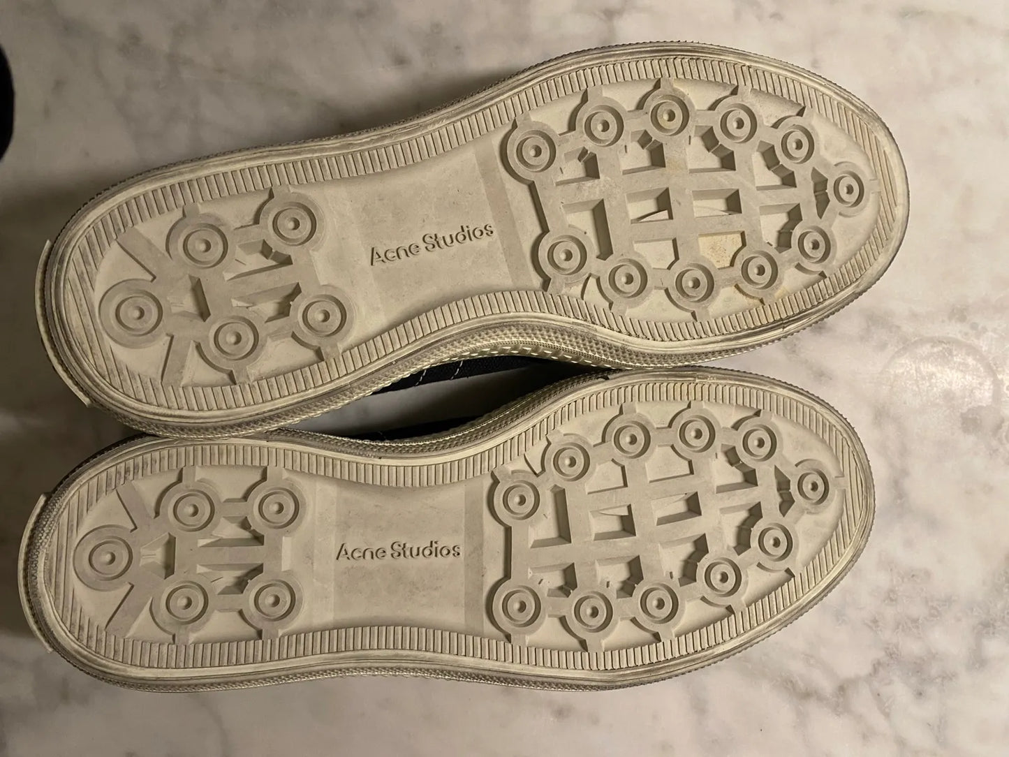 Acne Studios Ballow Tumbled Slip-on Sneakers