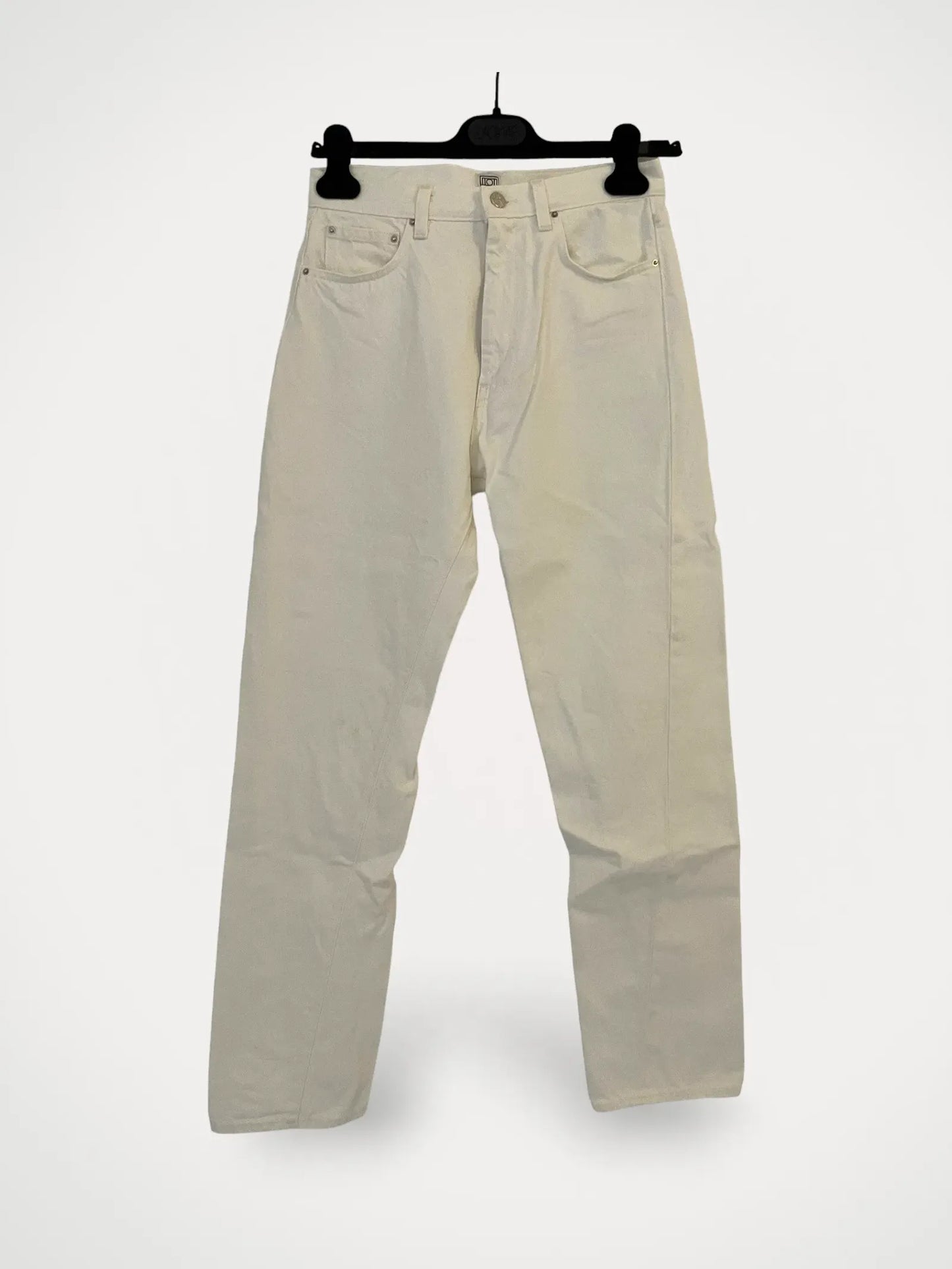 Toteme Twisted Seam Denim Off-white-jeans