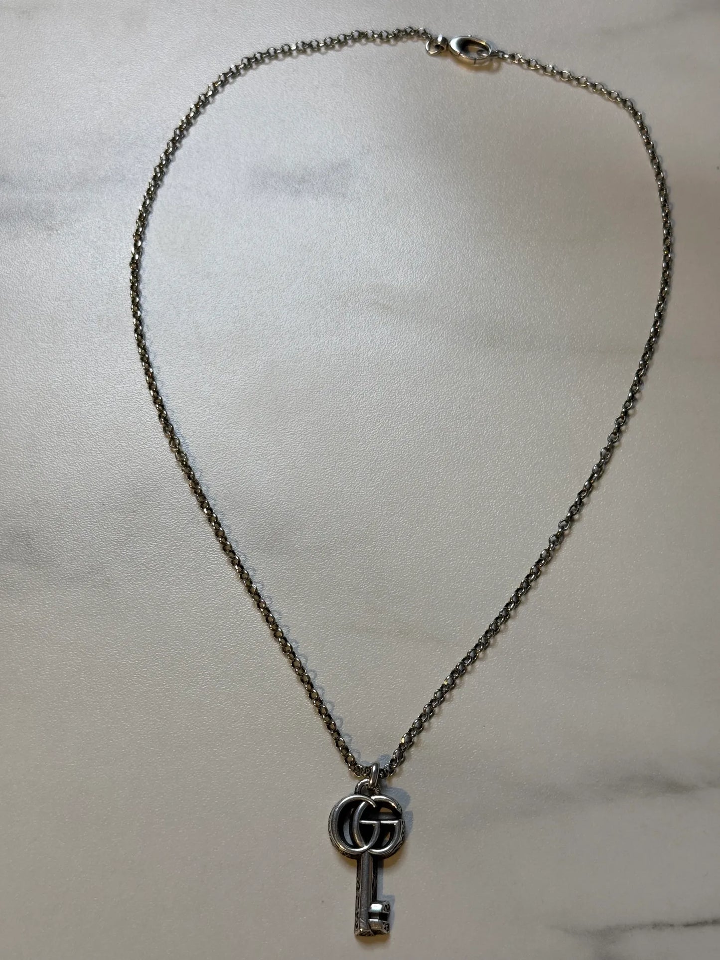 Gucci Double G Key-halsband NWT