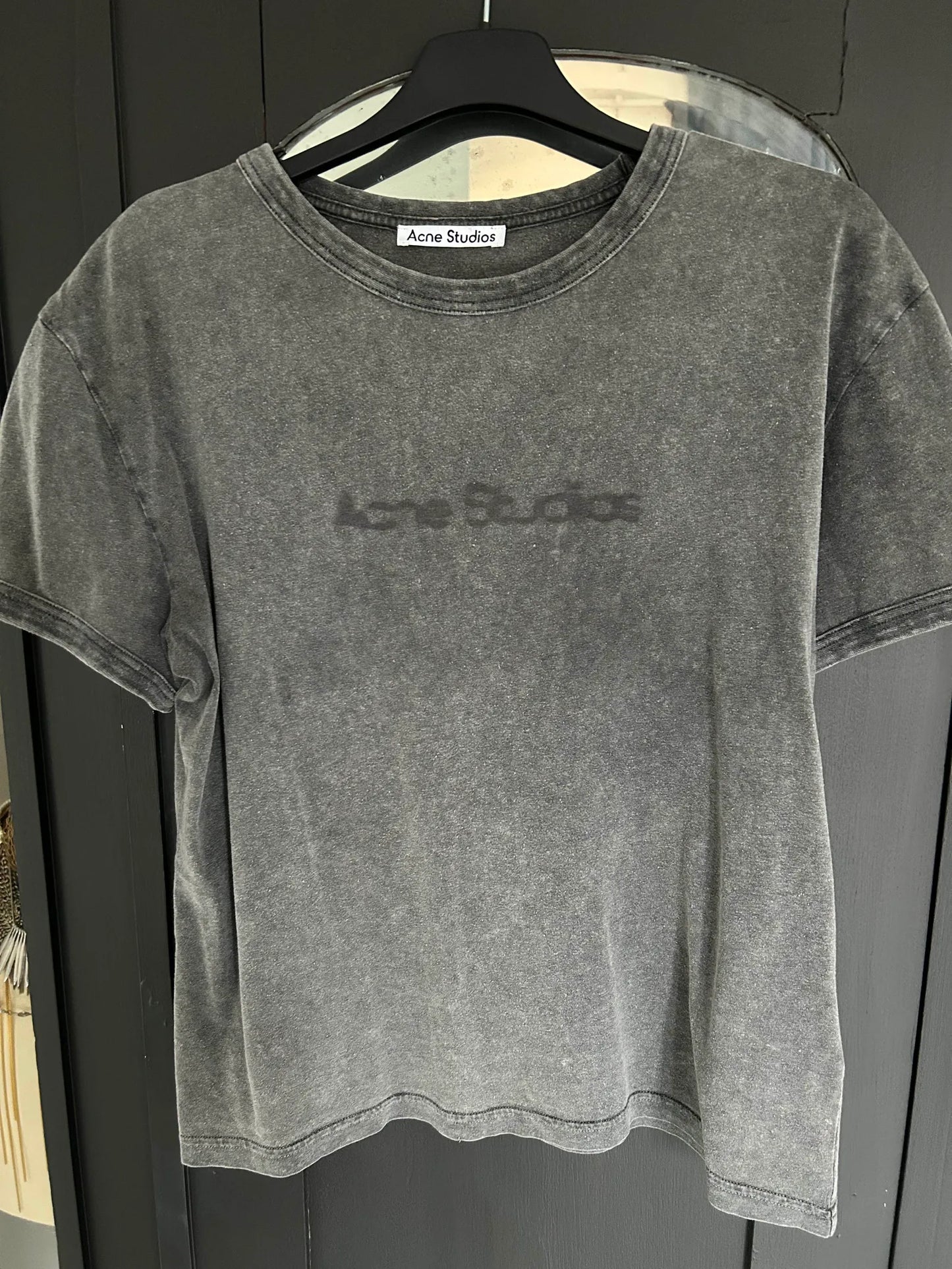 Acne Studios Blurred Logo-t-shirt