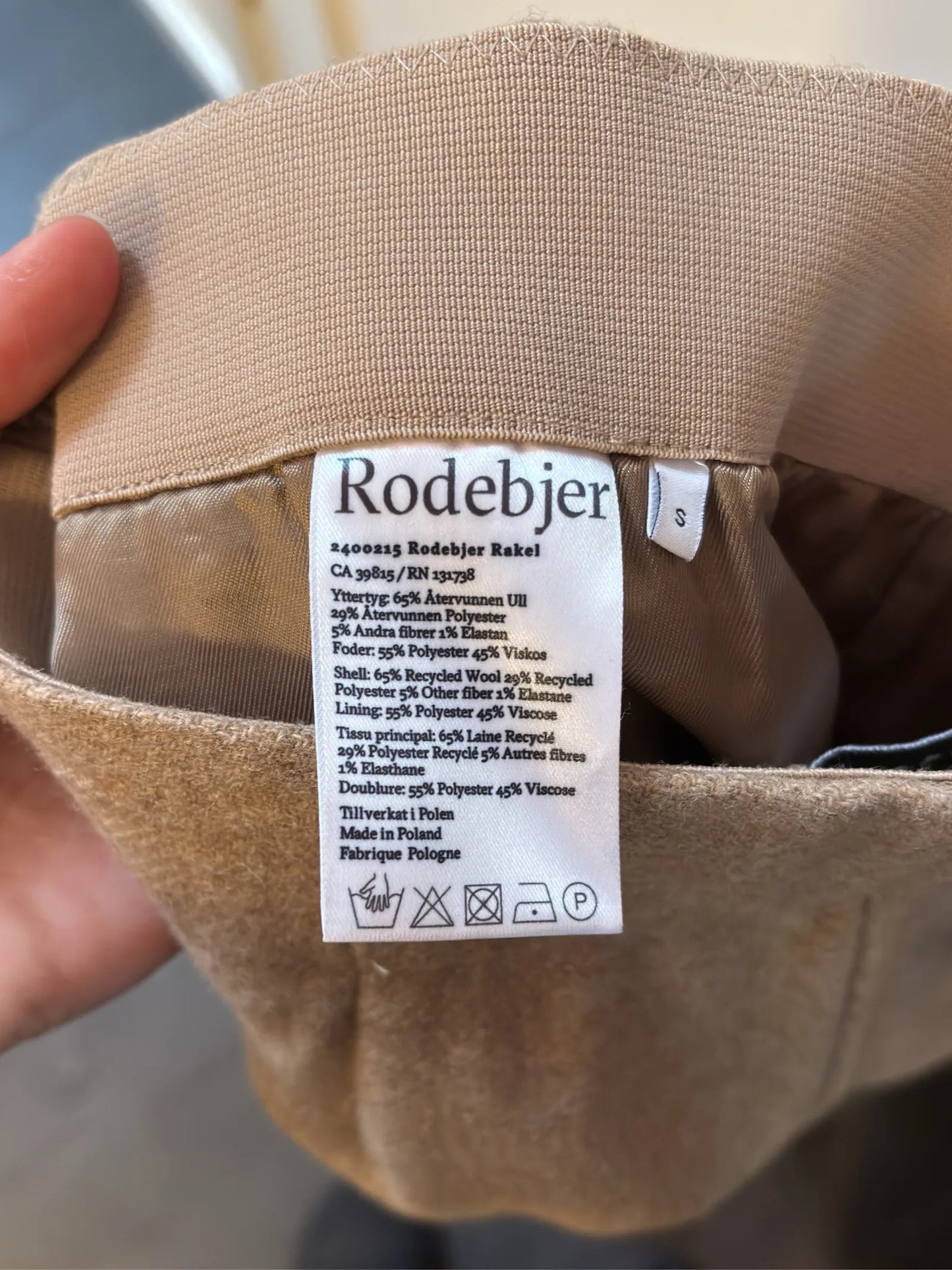 Rodebjer Rakel-ullbyxor NWOT