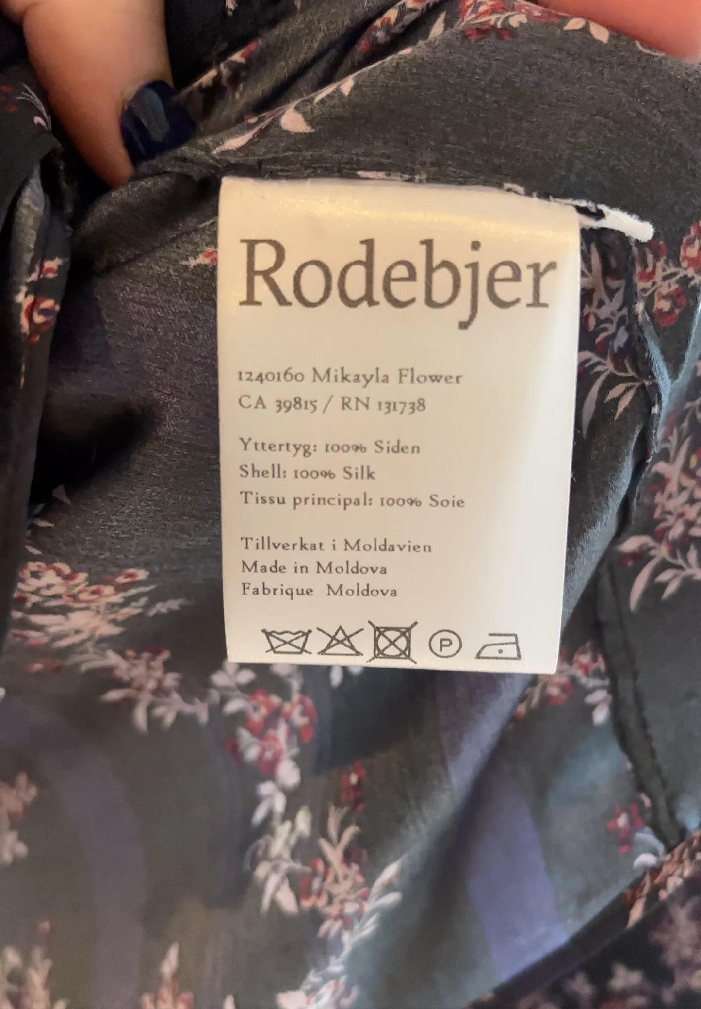 Rodebjer Mikayla Flower Blouse