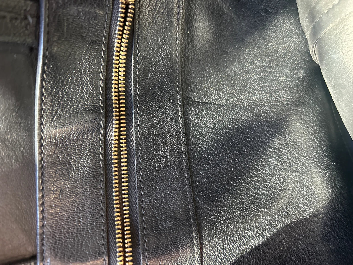 Céline-skinnhandväska