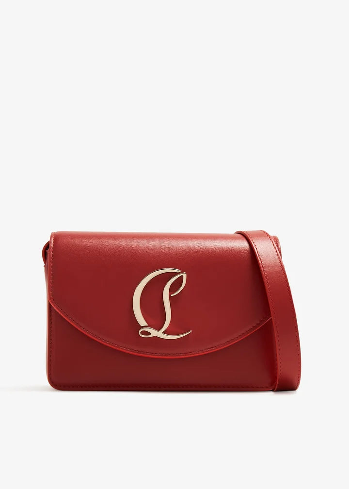 Christian Louboutin Loubi54 small crossbody bag-skinnaxelremsväska