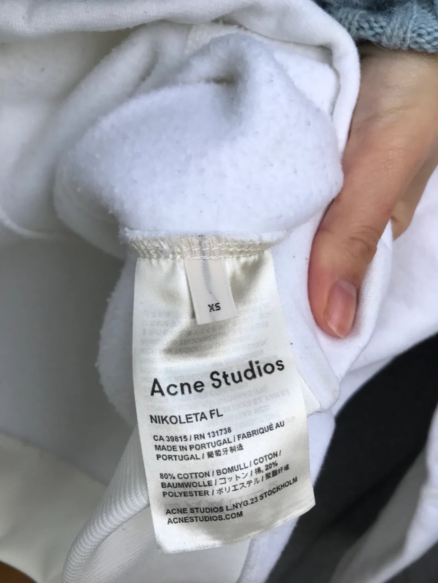 Acne Studios Nikoleta Fl Sweatshirt