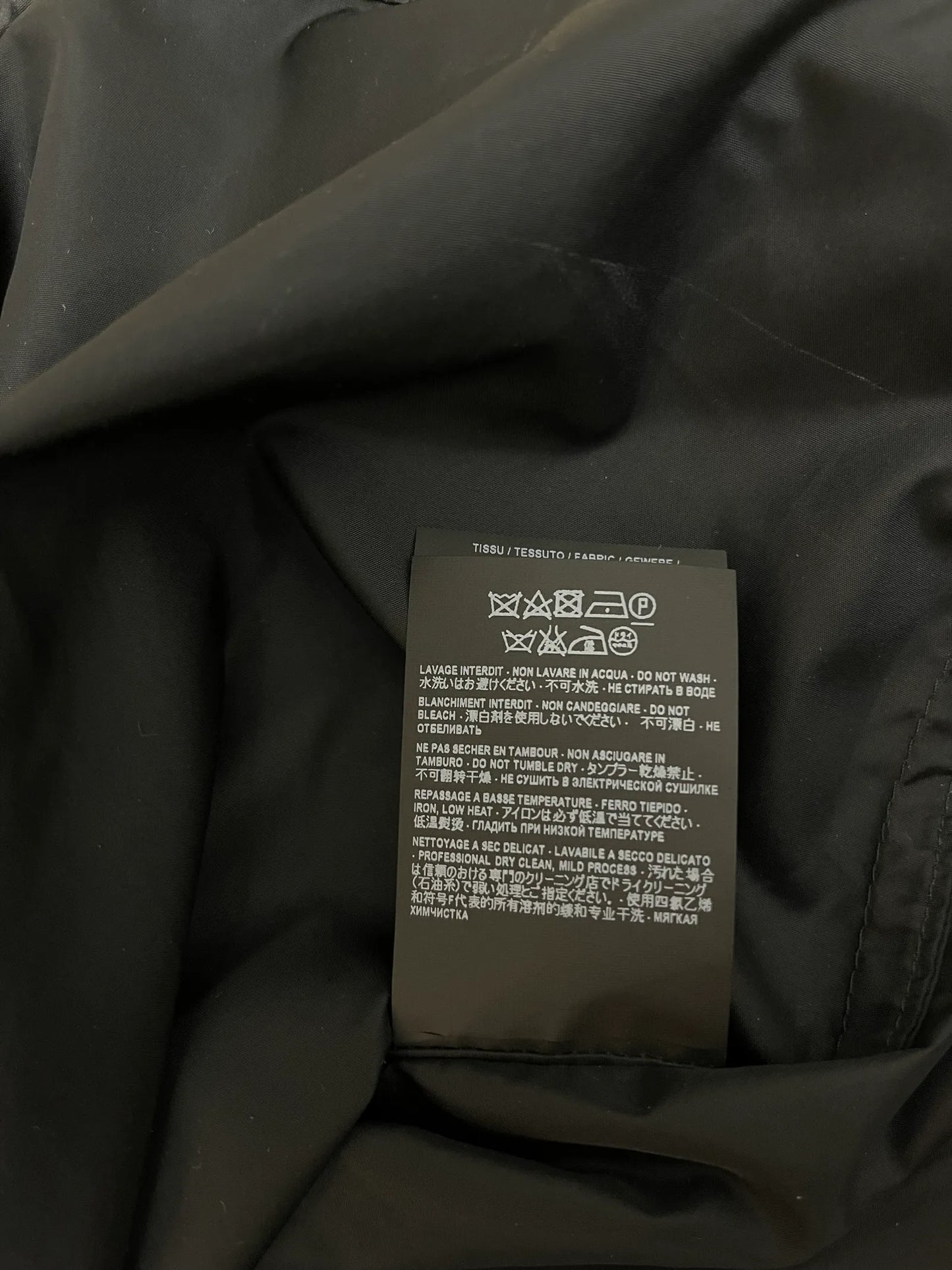 Saint Laurent ”y” Windbreaker-jacka NWOT