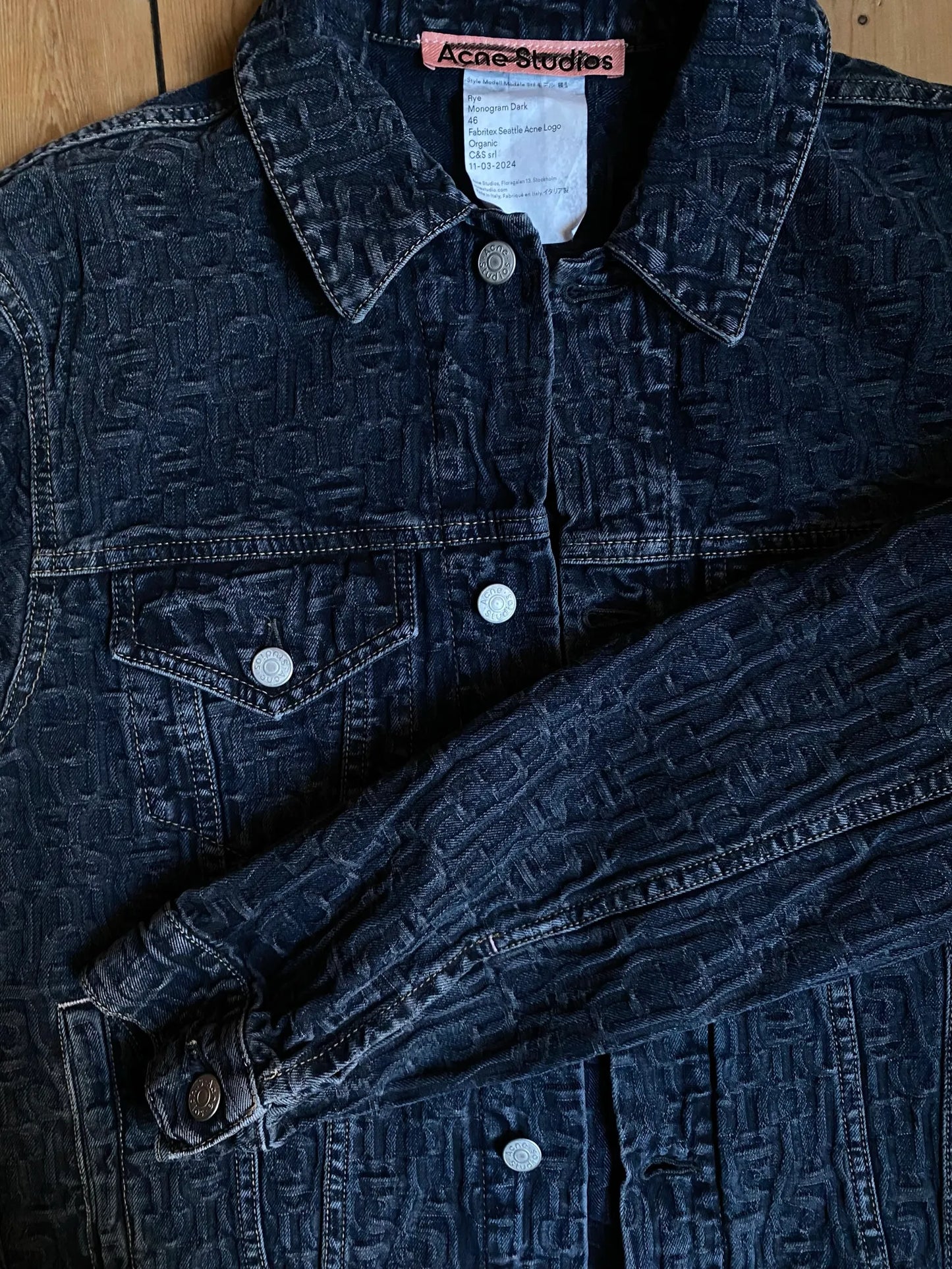 Acne Studios Monogram Dark Jacket