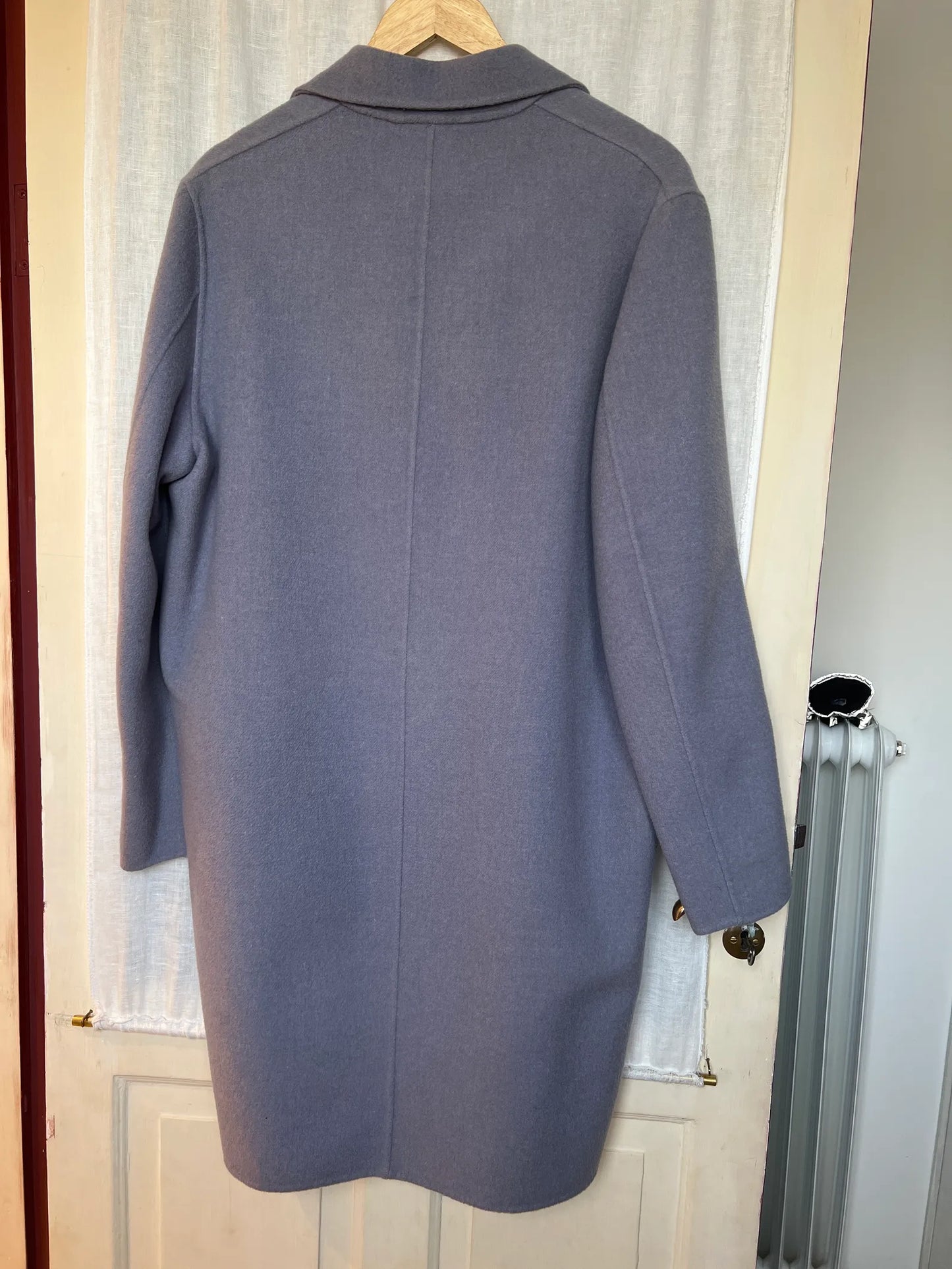 Acne Studios Landi Doublé-ullkappa NWOT