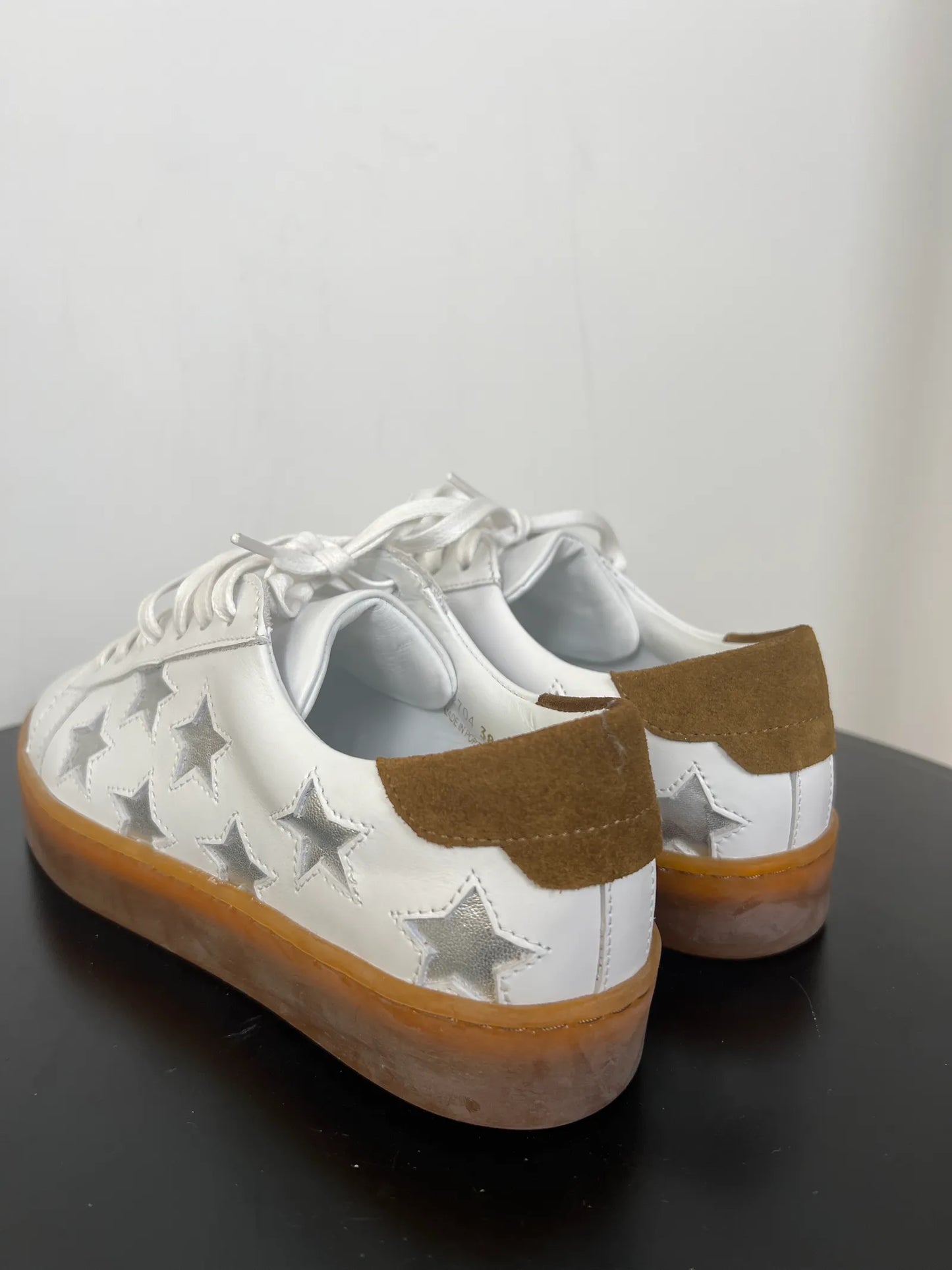 Blankens The Elin Silver Star Sneakers