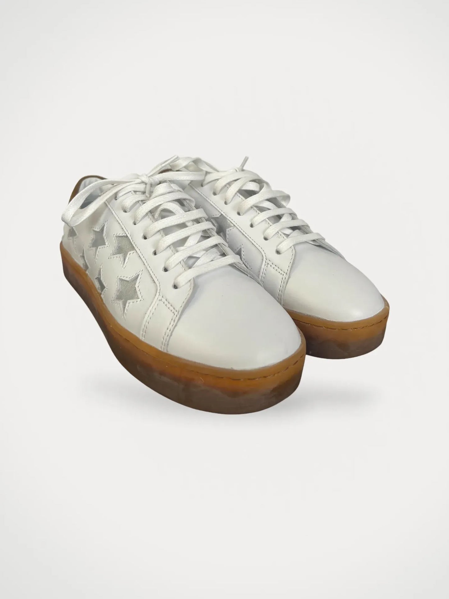 Blankens The Elin Silver Star Sneakers
