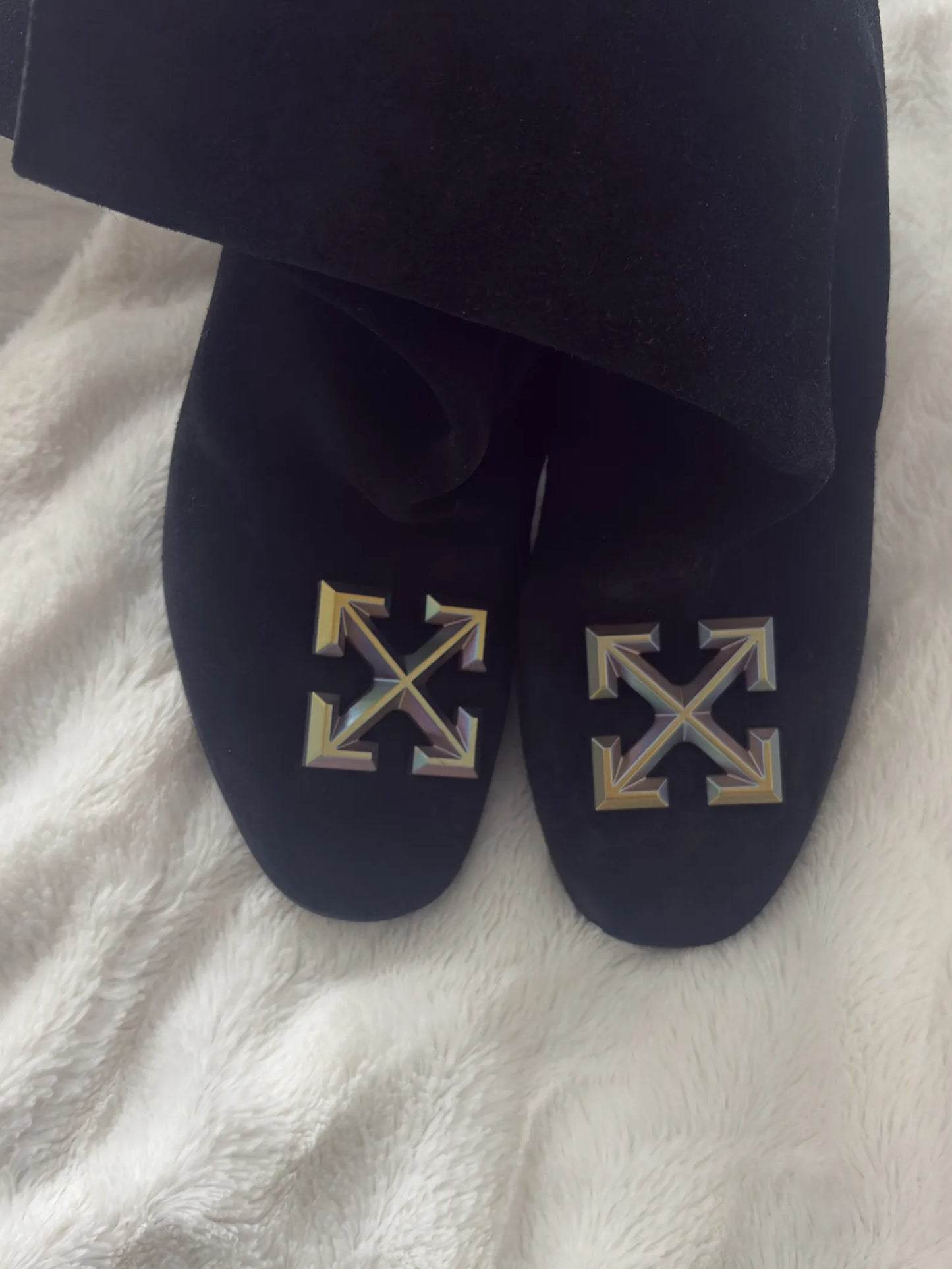 Off-White Arrow Bootie-boots NWOT