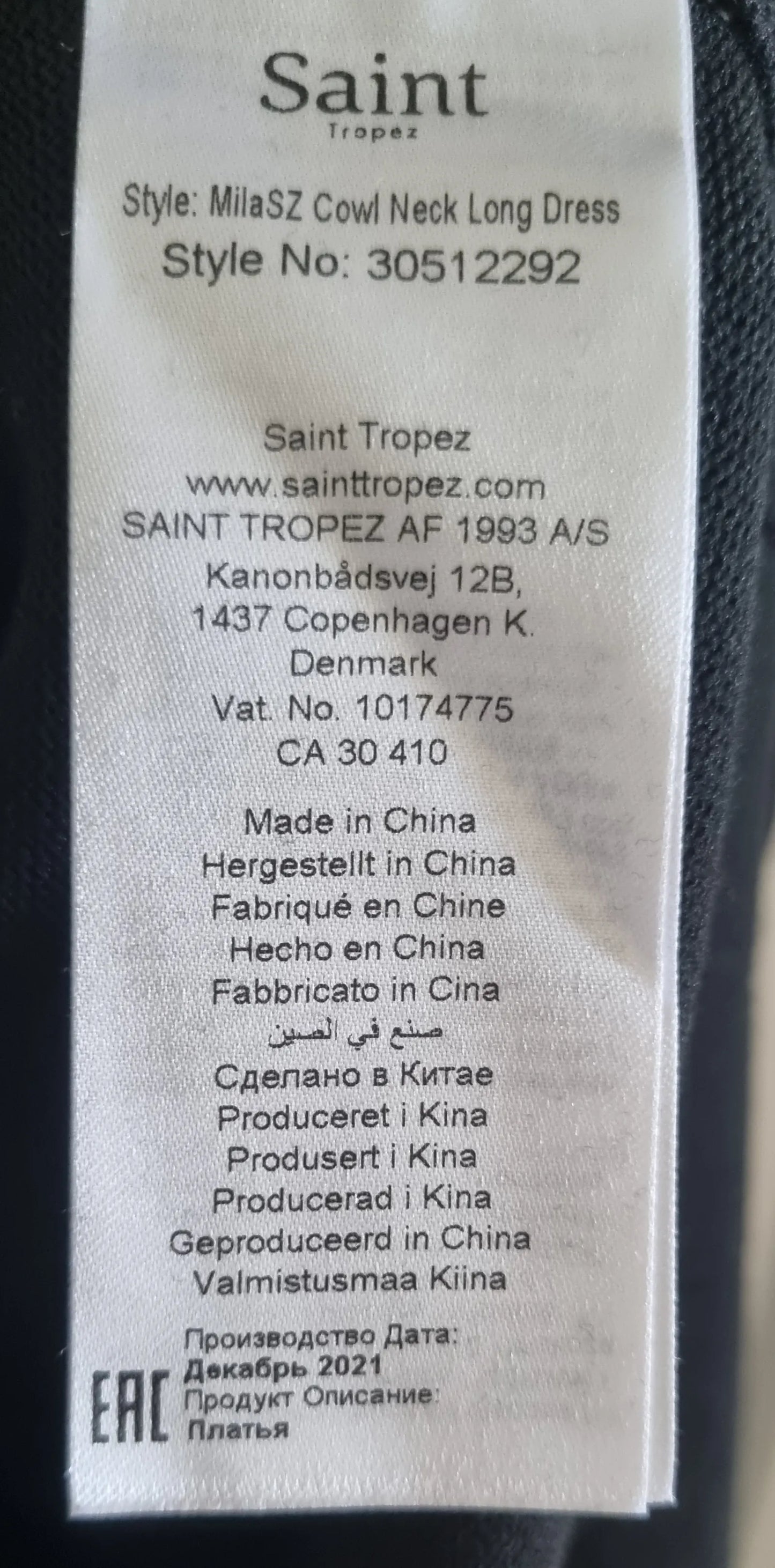 Saint Tropez-klänning NWOT