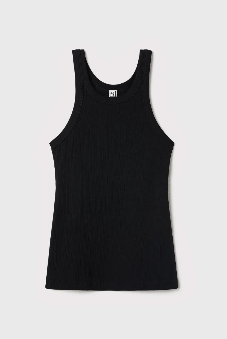 Toteme Curved Rib Tank Black-linne NWT