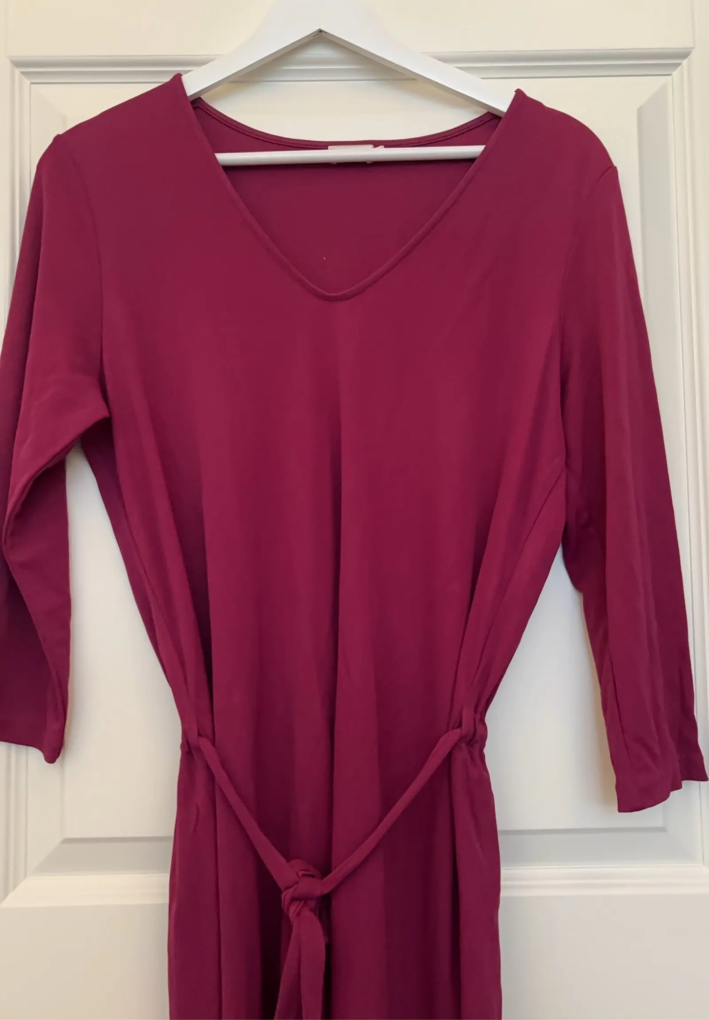 Filippa K Crepe Belt Dress