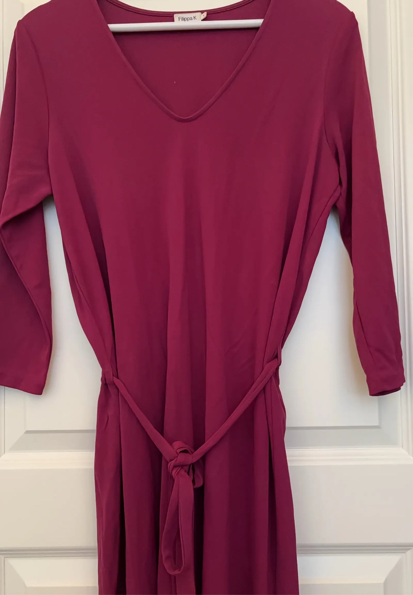 Filippa K Crepe Belt Dress