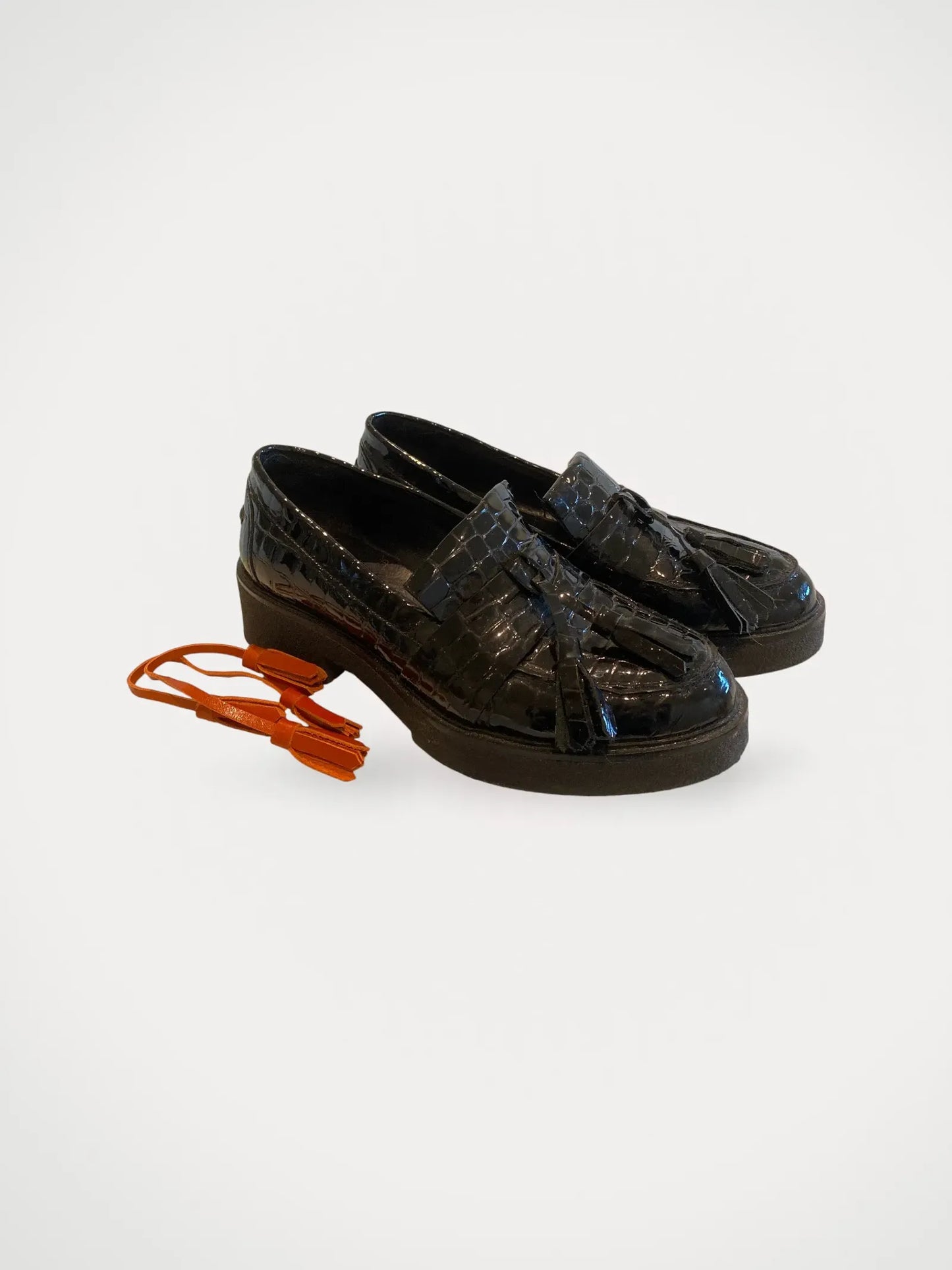 Blankens Johanna-skinnloafers