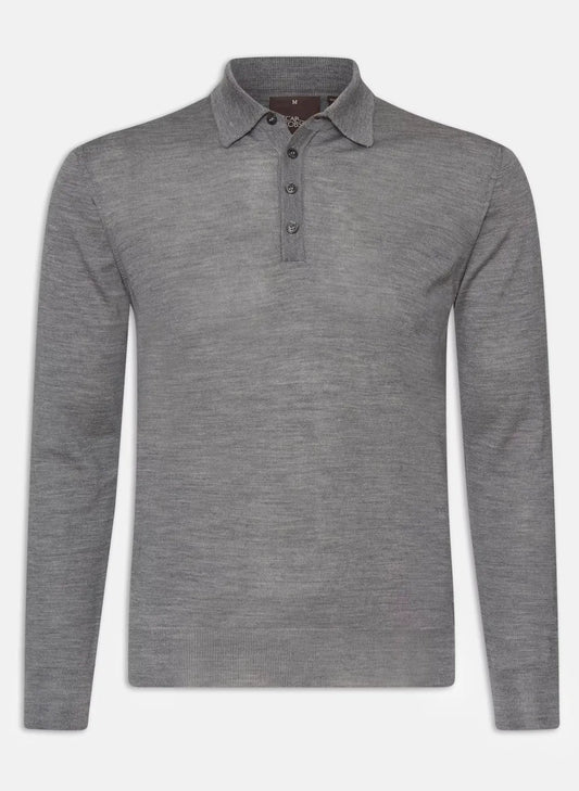 Oscar Jacobson Regular Fit Sweater Extra Fine Merino Wool-ulltröja