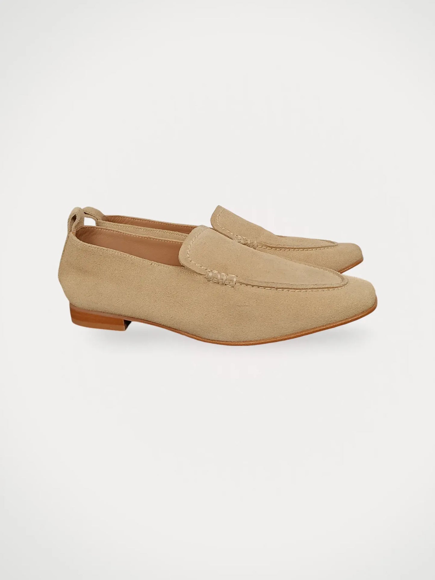 Flattered Vida Suede Sand-loafers